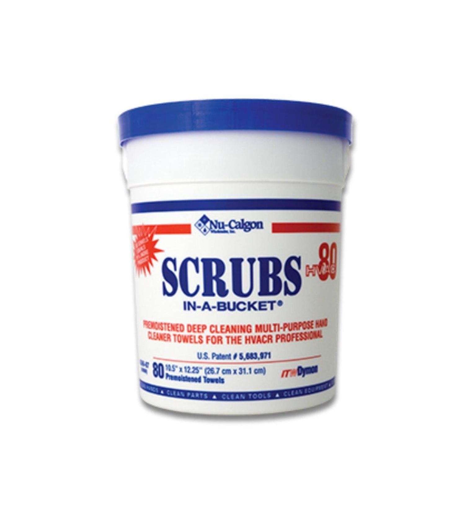 Nu-Calgon 4366-87 Scrubs-in-A-Bucket 80 Count