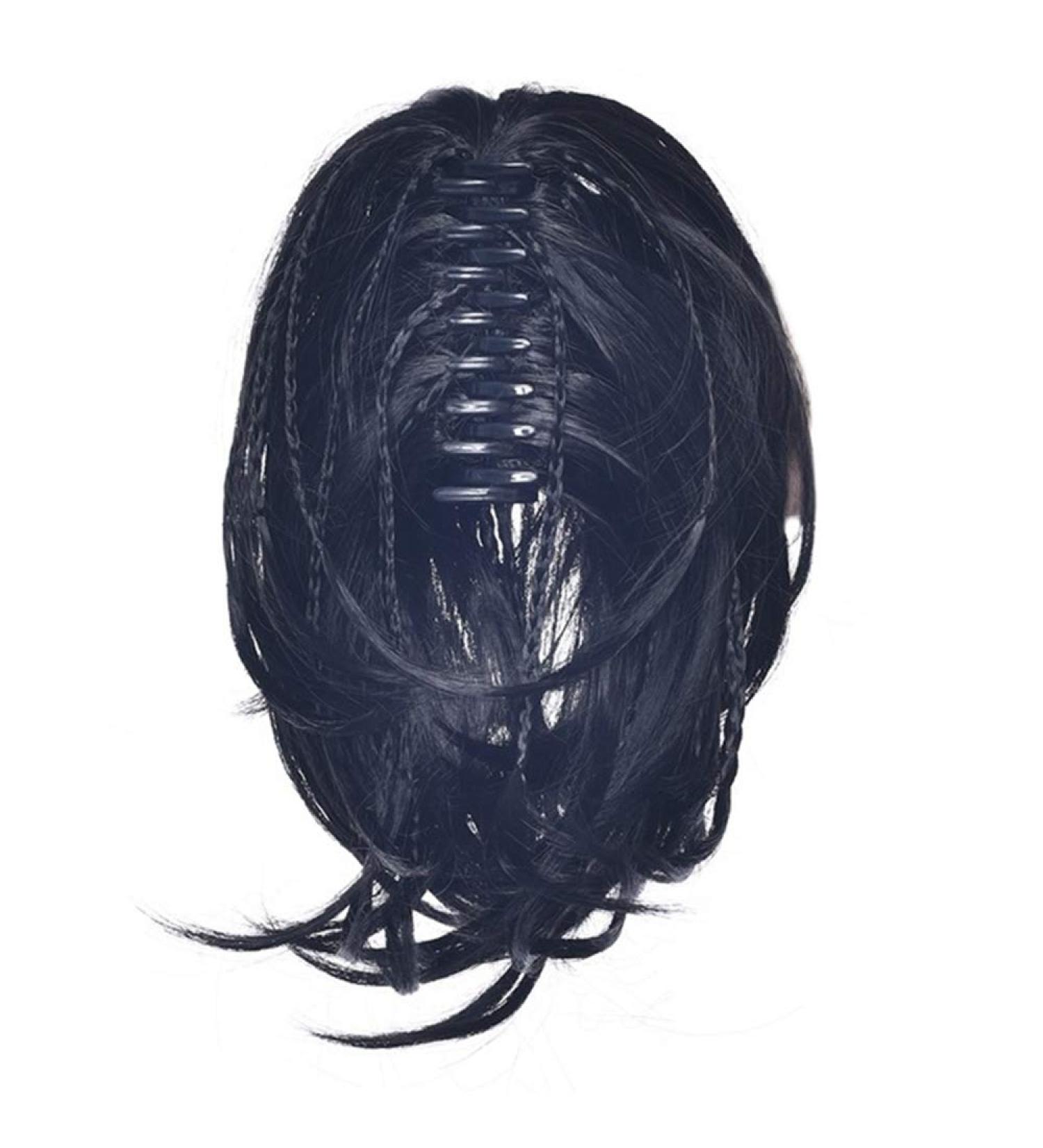 Blonde Braided Wig - 12 Synthetic Straight Ponytail in Gray | Ideal for Stylish Looks - Buy Online on GoSupps.com