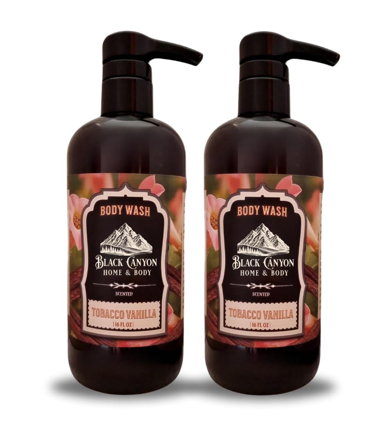 Black Canyon Tobacco Vanilla Scented Body Wash 16 Oz (2 Pack) - Buy Online on GoSupps.com
