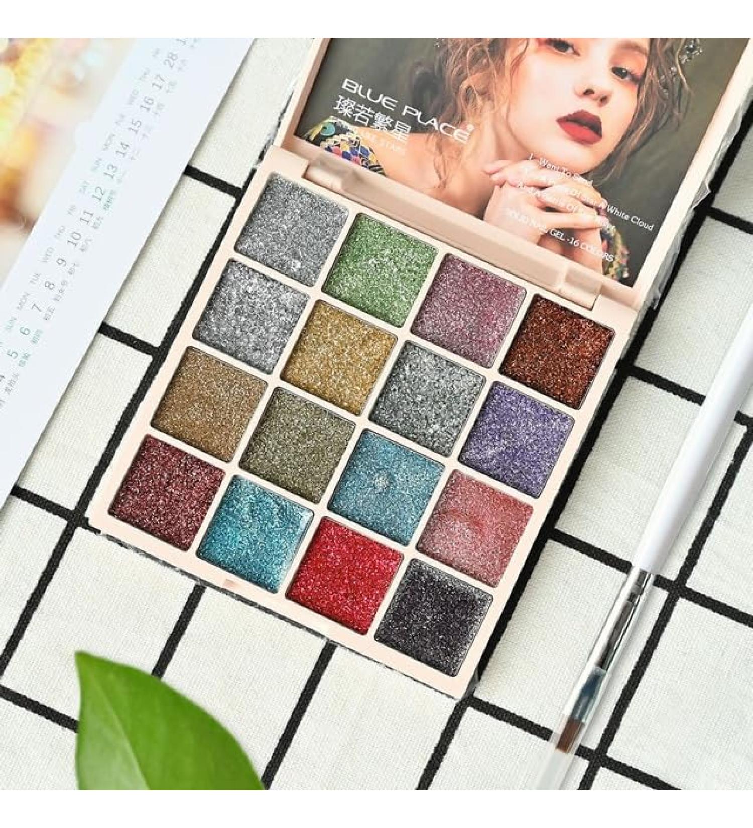 16 Colors Solid Nail Gel Palette Nail Cream Gel Nail Polish Nail Polish Gel UV LED Gel Solid Cream Gel Nail Polish for Nail Art - (Color: 8) - Buy Online on GoSupps.com