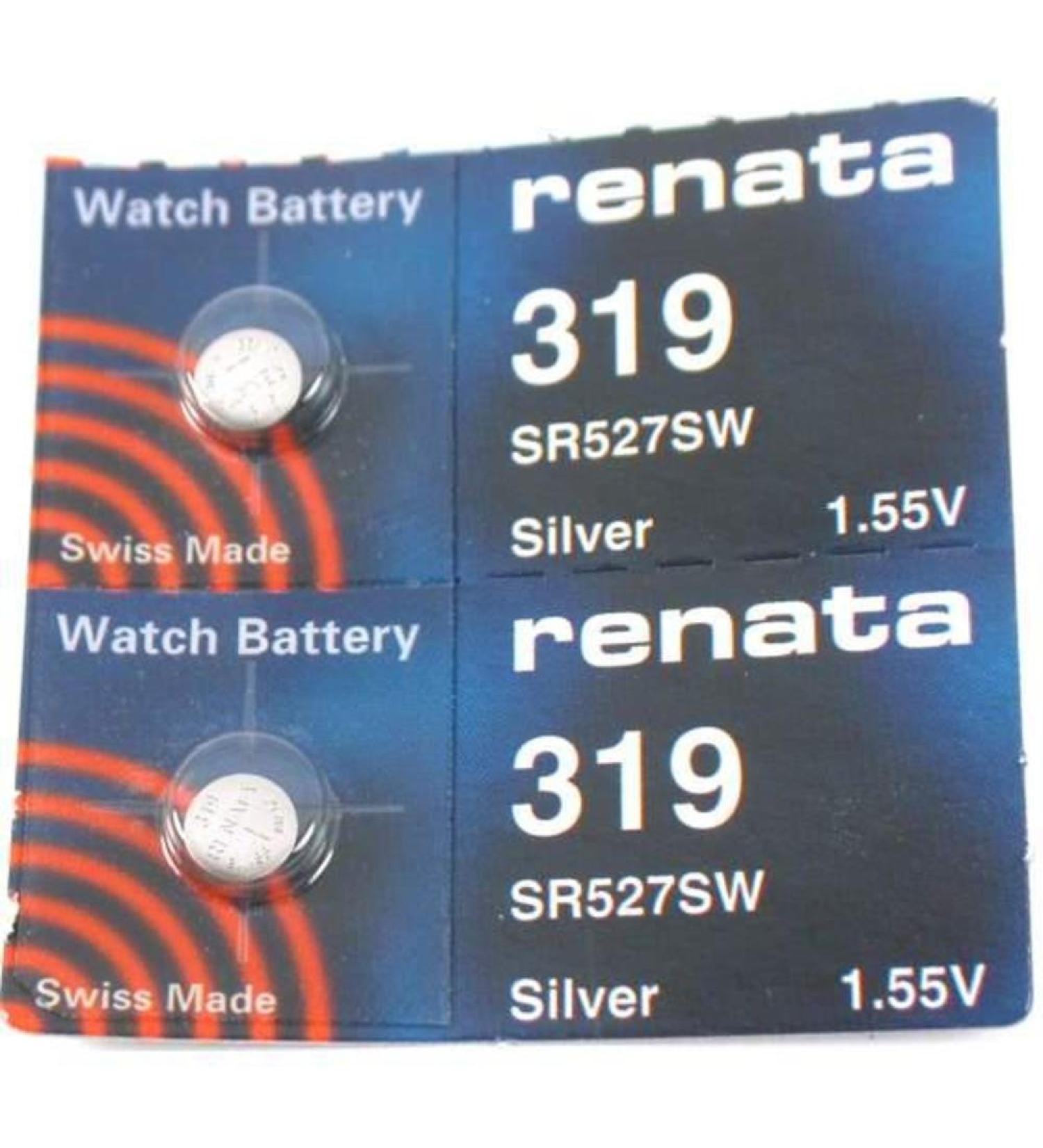 #319 Renata Watch Batteries 2Pcs
