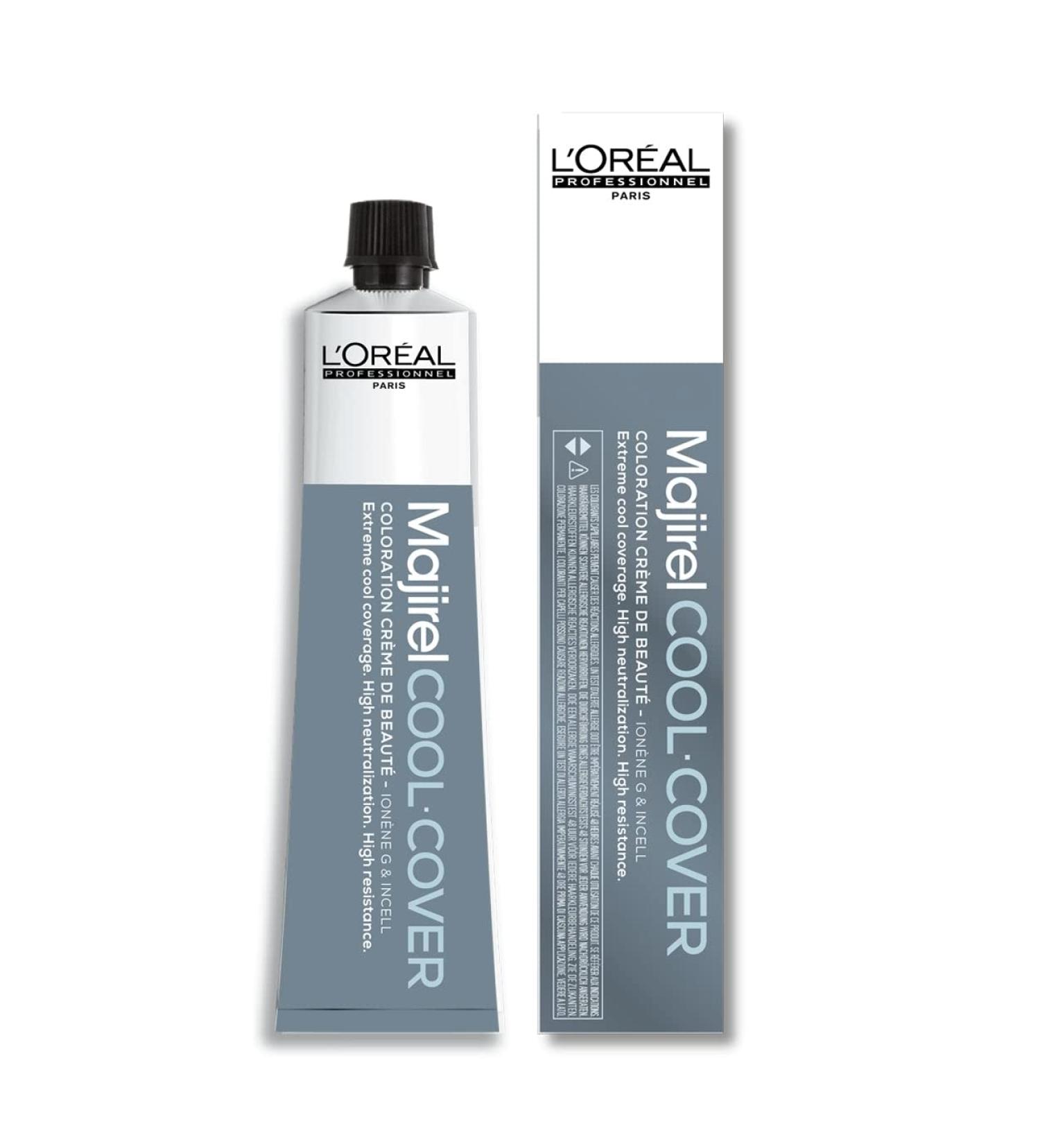 L'Or al Professionnel Majirel Cool Cover - 7.11 medium blonde deep ash tube 50 ml 7.11 medium blonde deep ash 50 ml (1 pack)