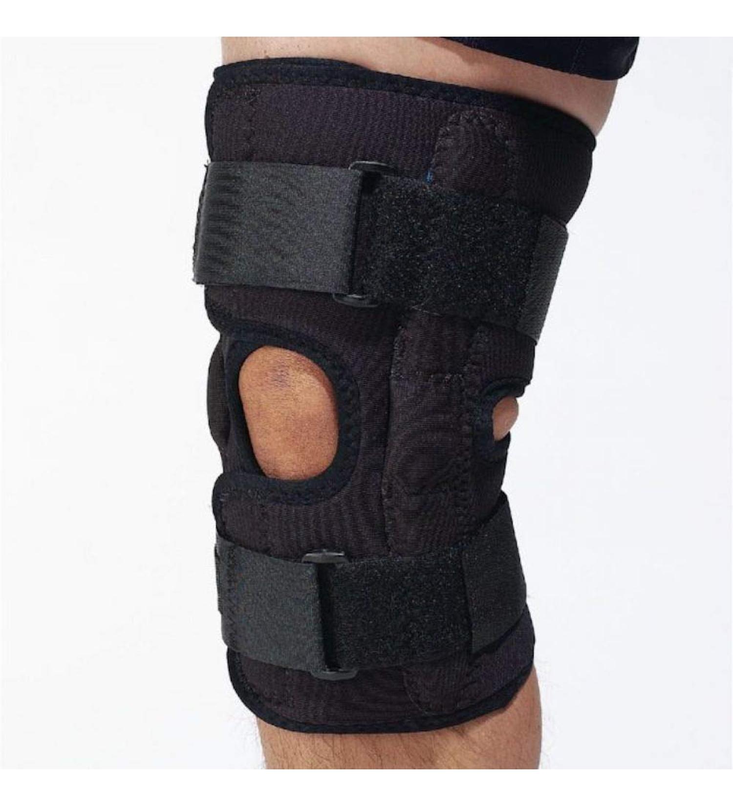 Scott Specialties Inc D3 Hinged Knee Wrap Medium Hinged Knee Brace for Sprains Strains Twists & Other Knee Injuries Ideal for Athletes