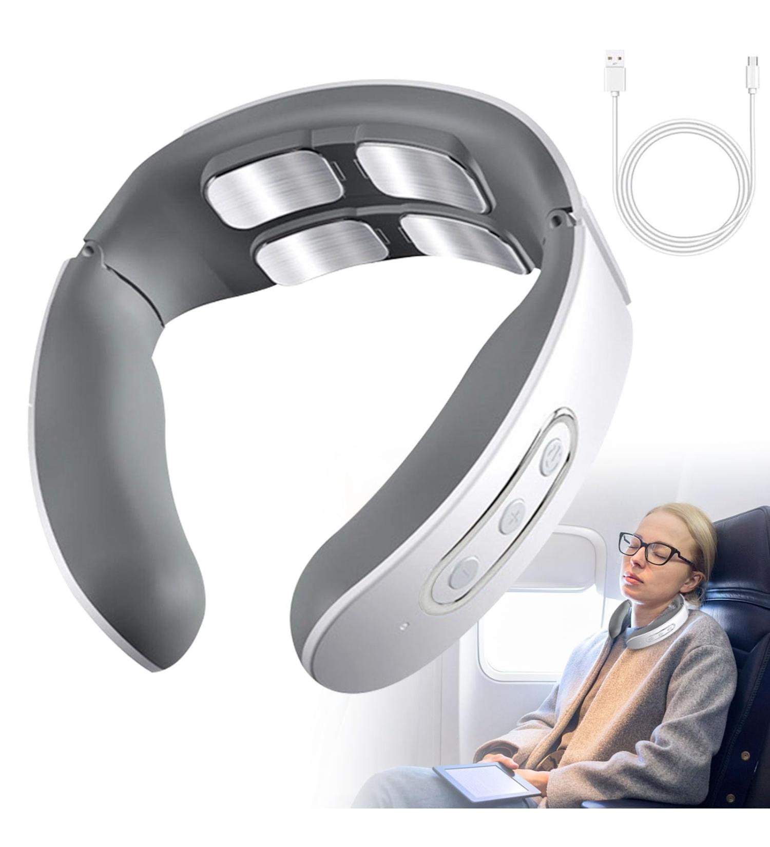 Neck & Shoulder Massage Device with Heat | Muscle Pain Relief for Back Legs & Feet | Perfect Relaxation Gifts for Men - Buy Online on GoSupps.com
