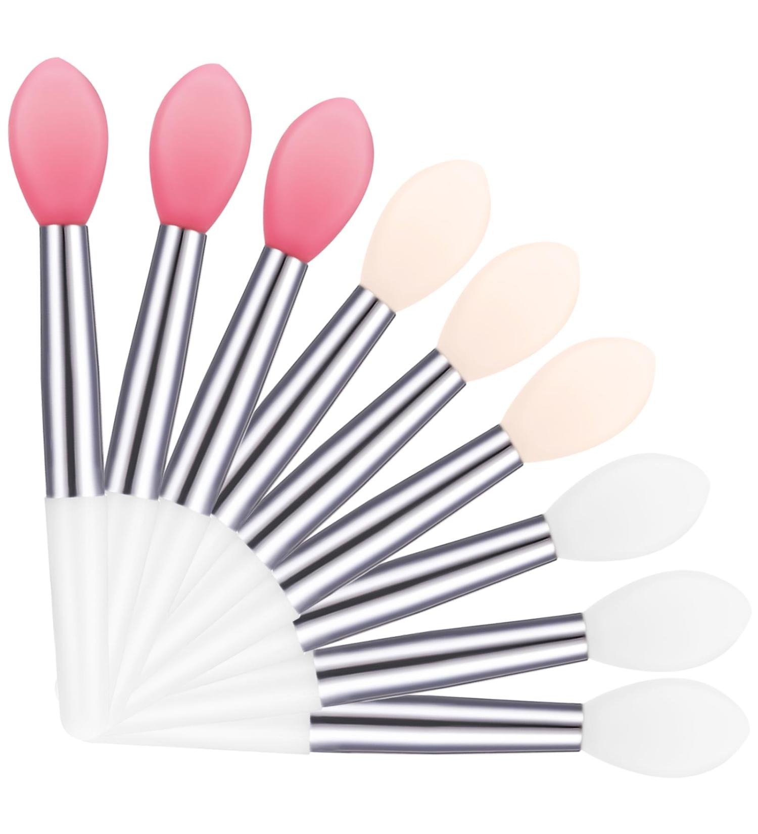 9PCS Silicone Lip Brush Set - Reusable Lip Applicator for Lipstick, Makeup & Beauty - Silicone Brushes for Lipstick, Eyeshadow, and Lip Masks - Buy Online on GoSupps.com