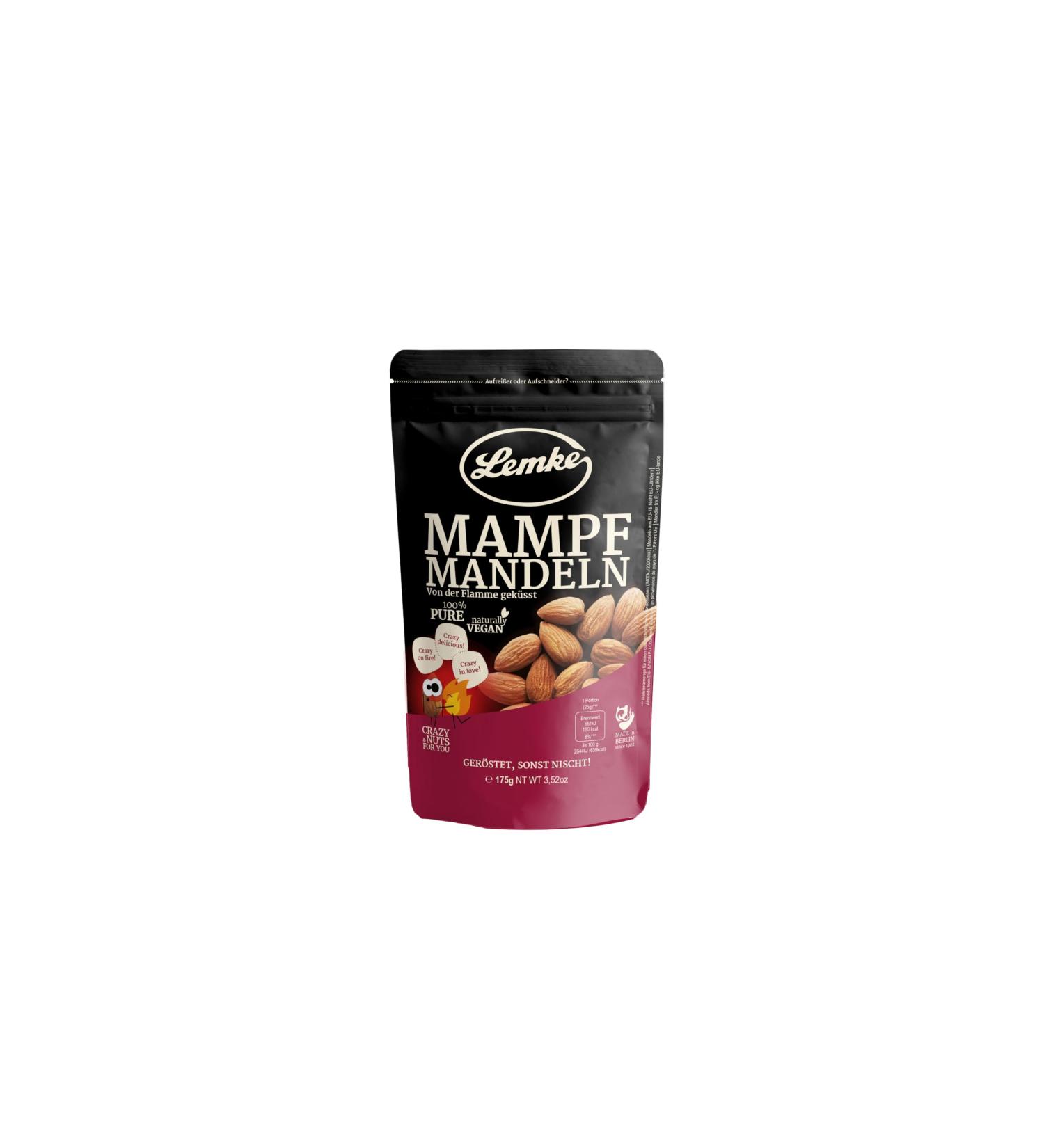 Lemke Amandes la vapeur 175 g - Buy Online on GoSupps.com