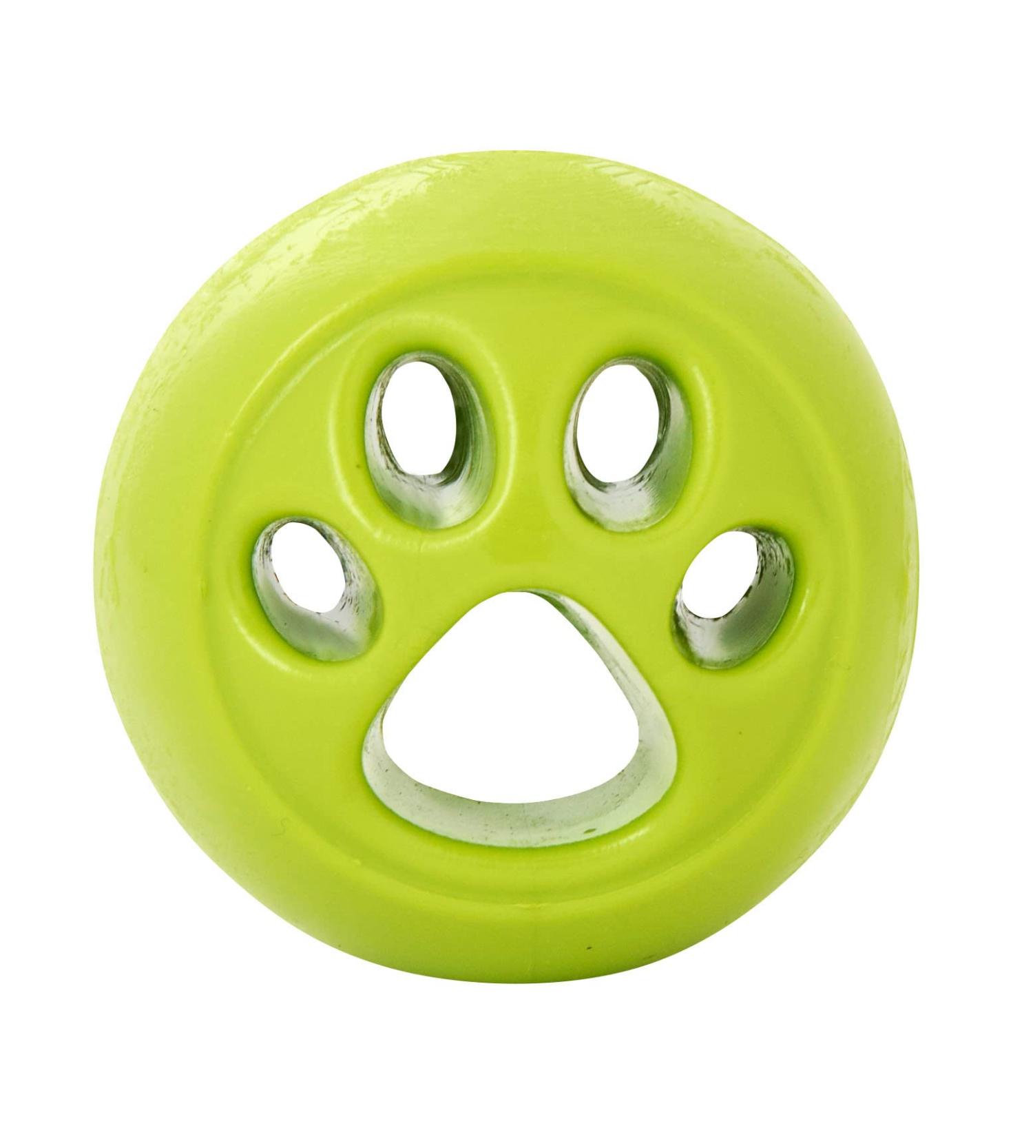 Outward Hound Planet Dog Orbee-Tuff Nooks - Paw Print Dog Treat Toy - Green (Compatible with Snoop) - International Shipping Available - Buy Online on GoSupps.com