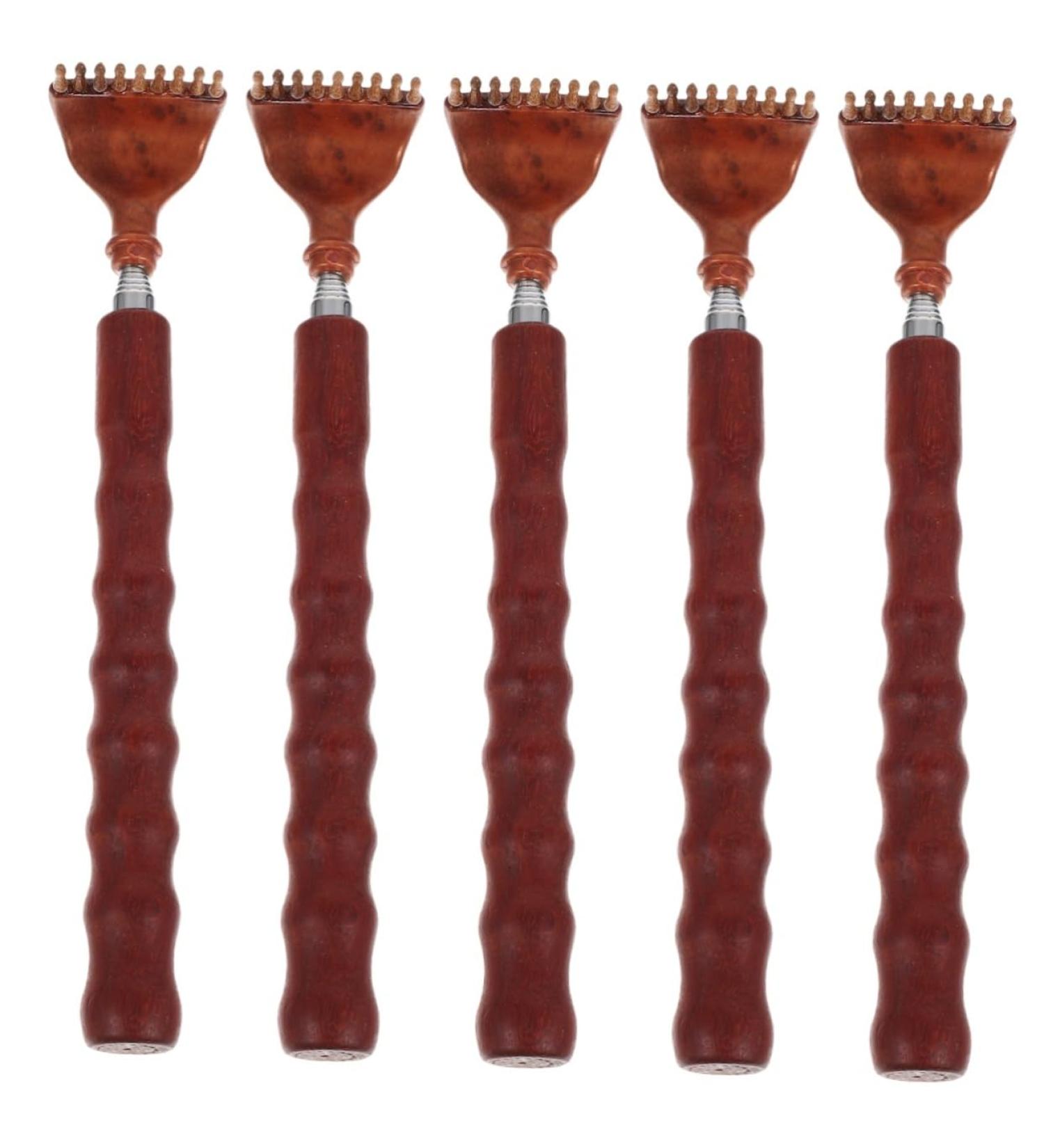 Shop Minkissy 5-Piece Telescopic Back Massager Set - Premium Metal & Wood Accessories for Ultimate Relaxation - Buy Online on GoSupps.com