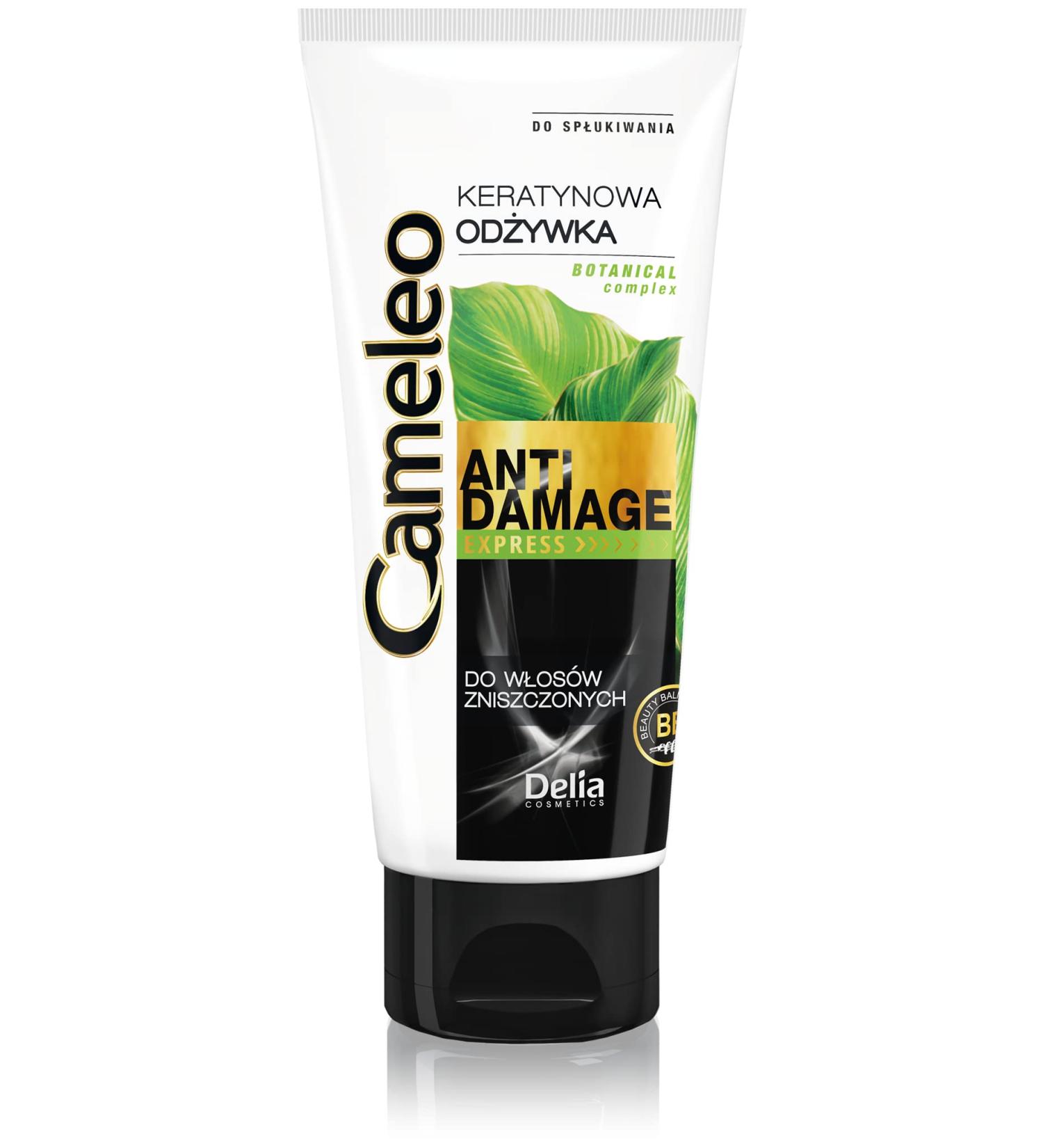 Cameleo Keratin Flushing Treatment for Damaged Hair | Regenerating Care with Biomimetic Keratin & Argan Oil | 200ml Heat Protection - Buy Online on GoSupps.com