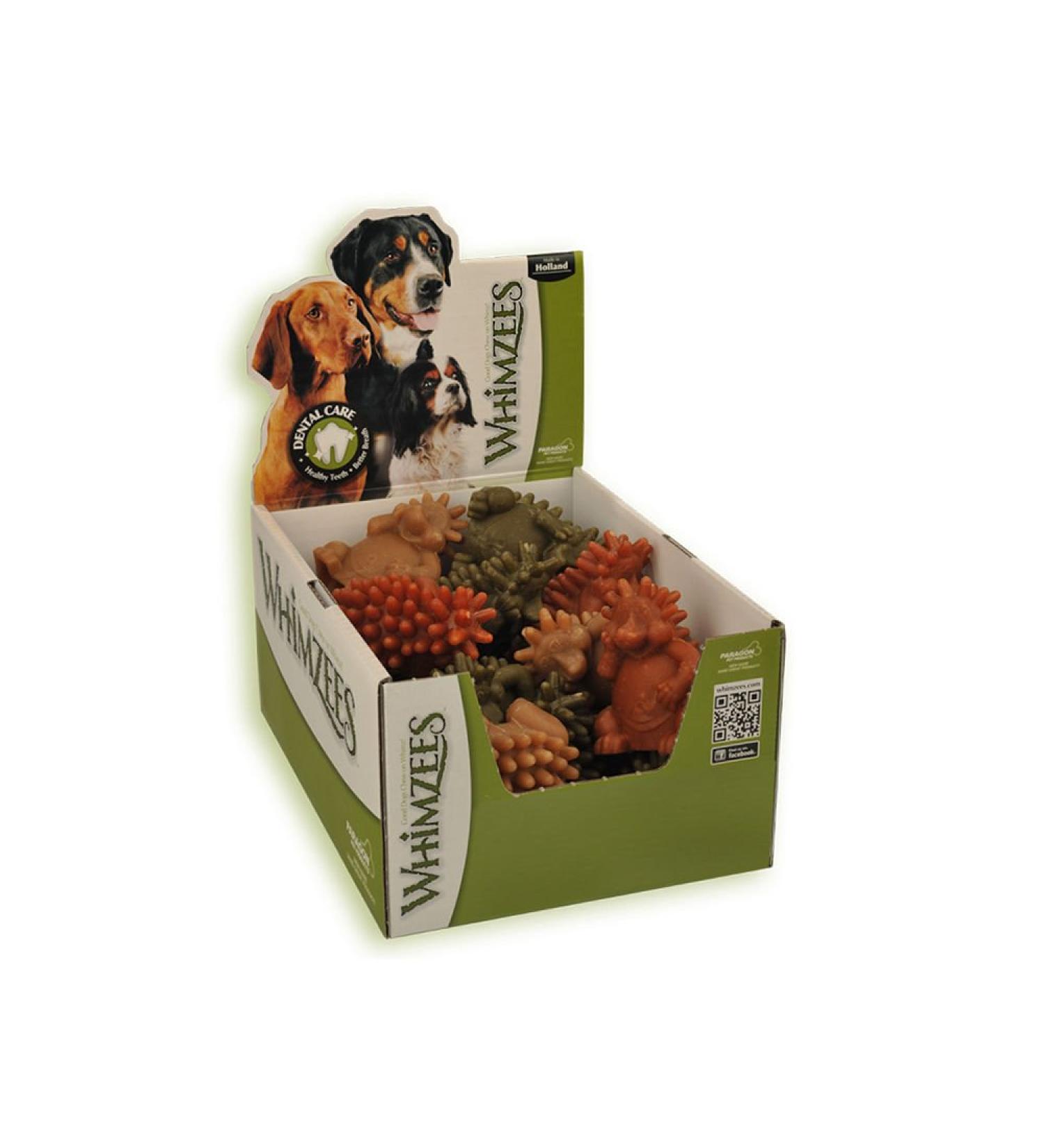 Whimzees 30 Count Hedgehog Supplies Medium