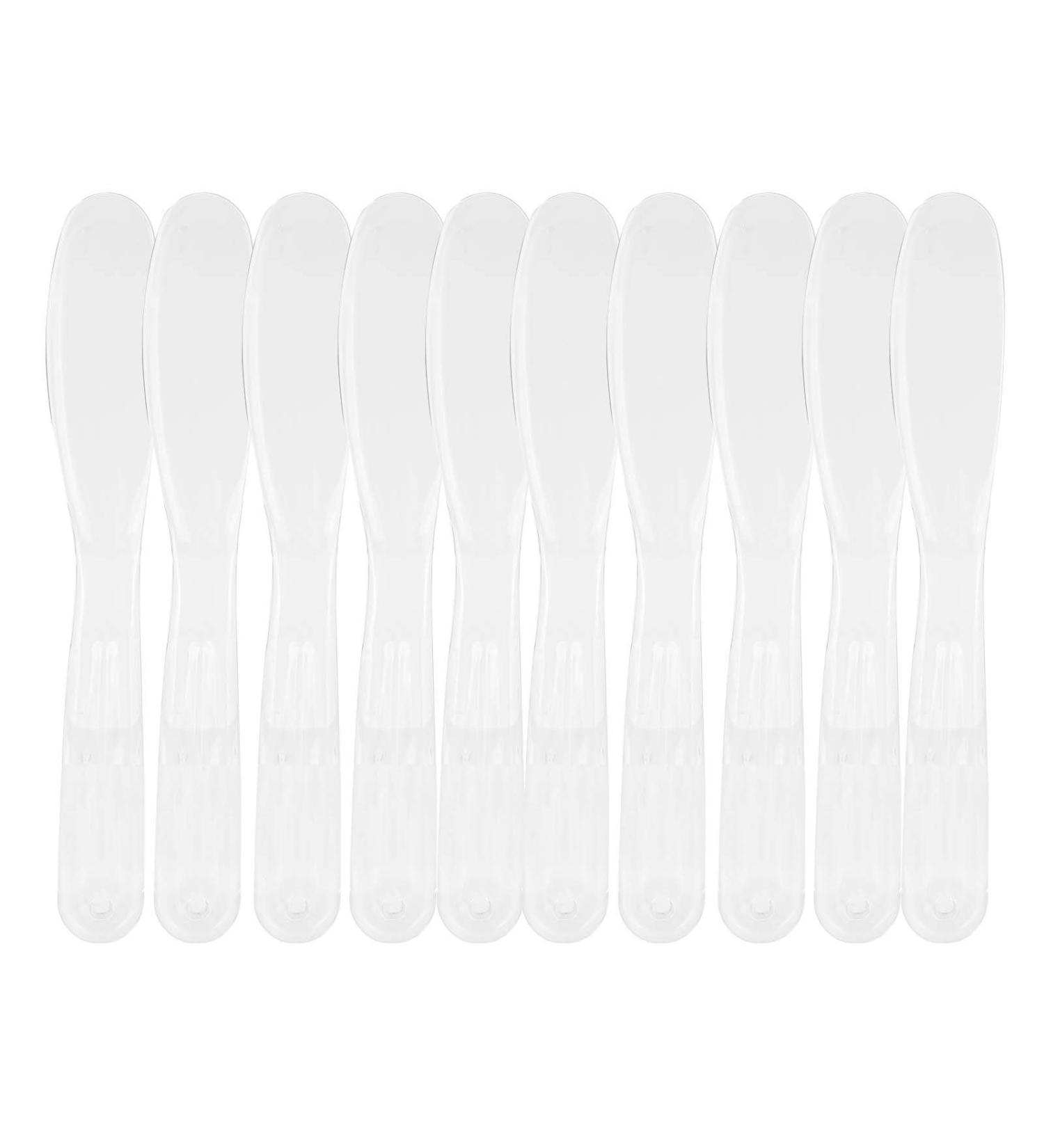 Facial Mask Spatulas Facial Mask Mixing Spatulas Thickened Body PP Transparent Film Adjusting Rod Durable for Beauty Salons DIY Facial Masks - Buy Online on GoSupps.com