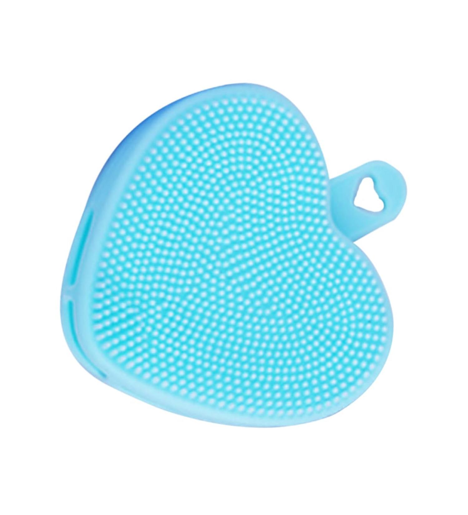 Beavorty Face Scrubber Exfoliator Brush Double Side face Brush Silicone Face Scrubber Manual Exfoliating Brush Silicone face Cleansing Brush face Scrub Brush Handheld Silica Gel Cleaner 9.8x8.4cm - Buy Online on GoSupps.com