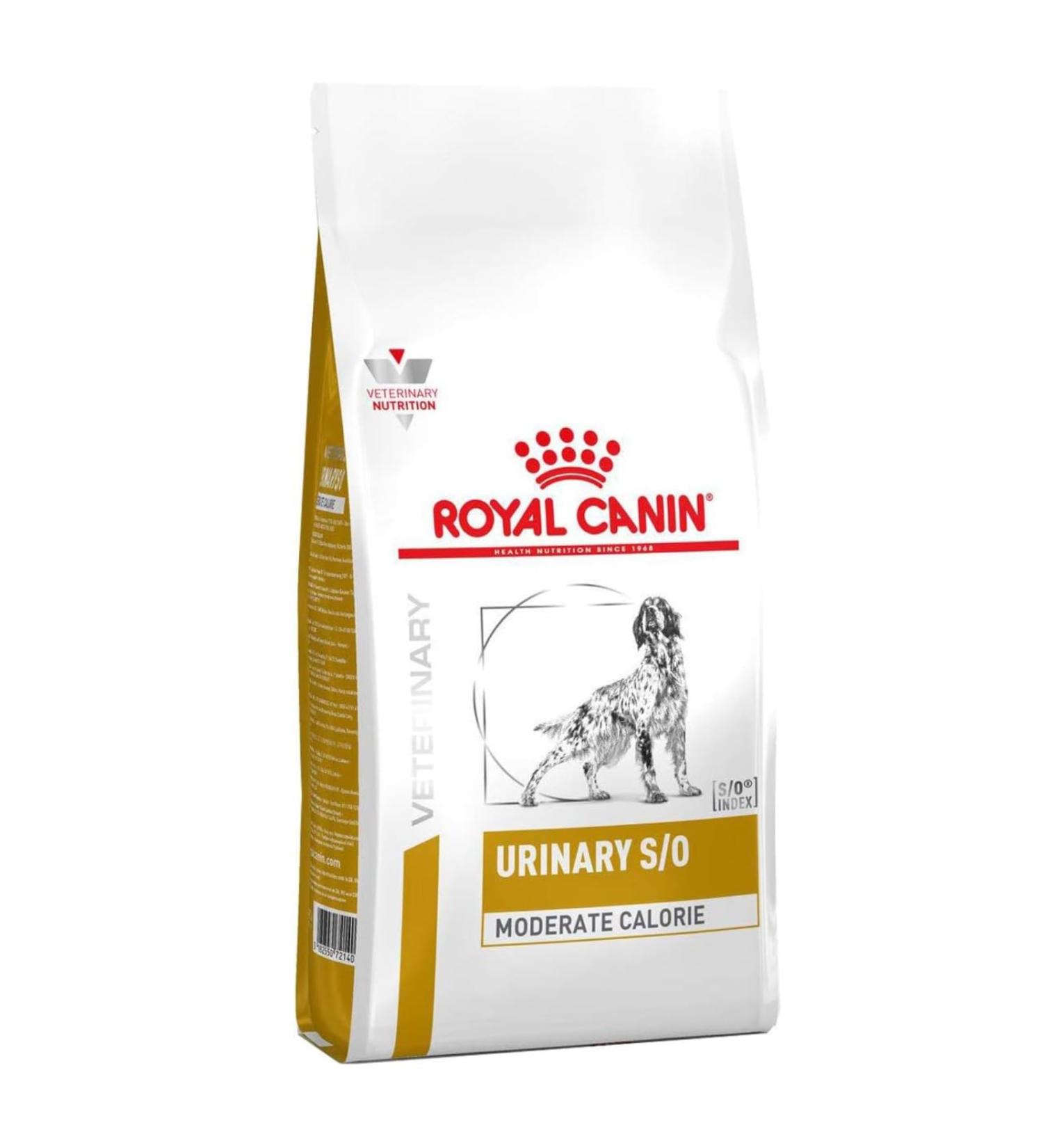 Royal Canin Urinary S/O Moderate Calorie | 1.5 kg | Complete dietetic food for dogs | May help dissolve struvite stones | Moderate calorie content - Buy Online on GoSupps.com