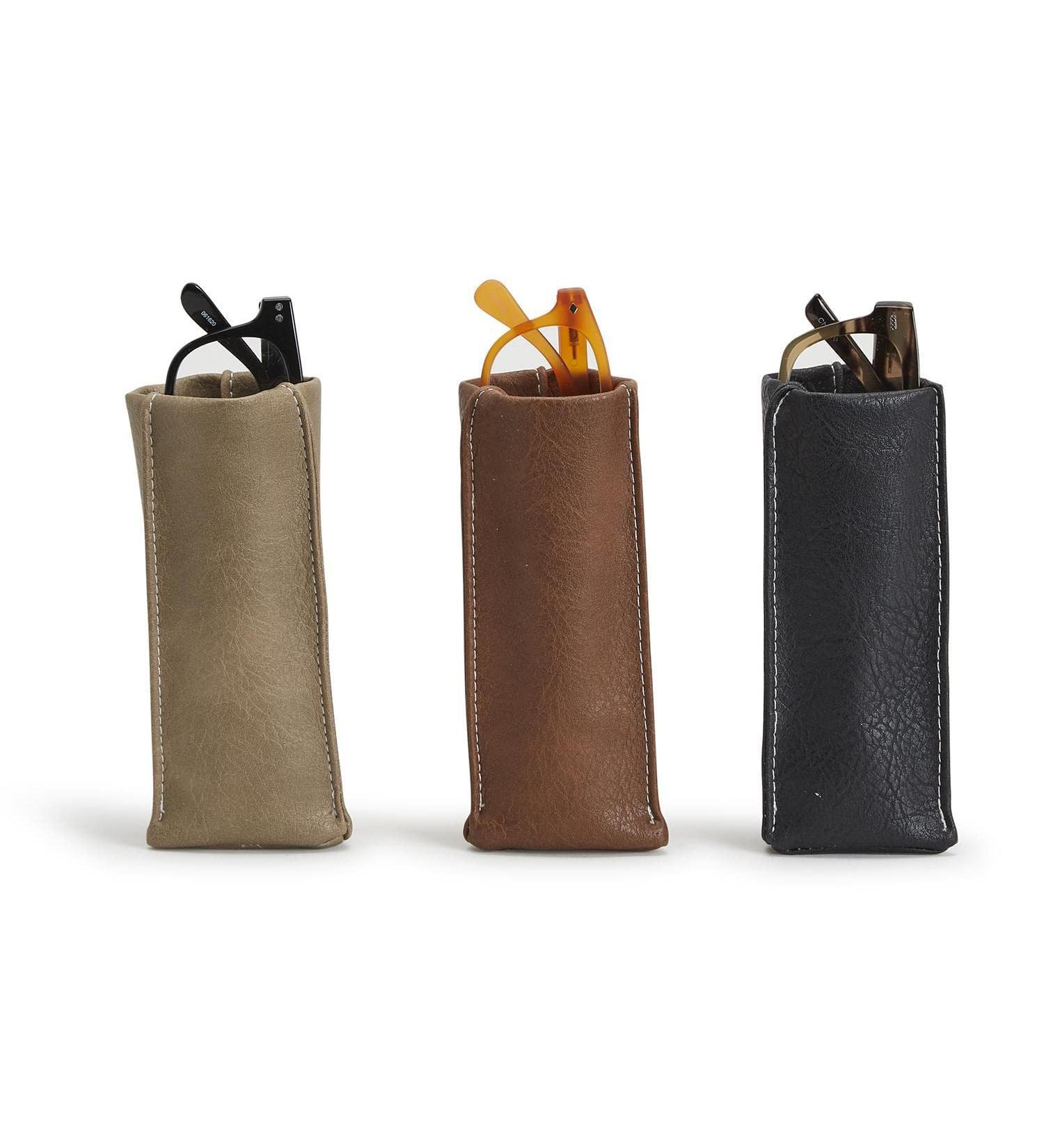 Buy Two's Company Standing Triangular Weighted Eyeglasses Holder - Set of 3 Colors in Gift Box | International Shipping Available - Buy Online on GoSupps.com