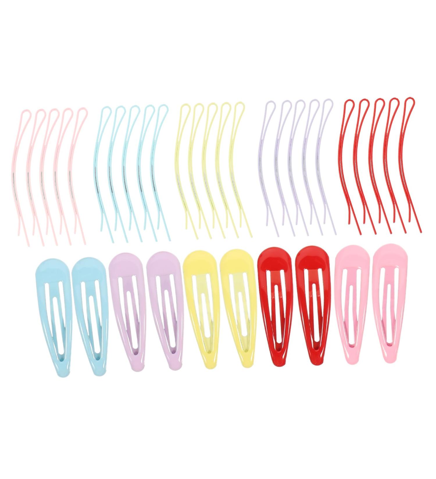 Beavorty 5 Set wedding Hair Clamps hair styling clips Salon hair clip alligator clip party hair side clip minimalist Hair pin goody barrettes for women girl hair clip beak non-slip Miss - Buy Online on GoSupps.com