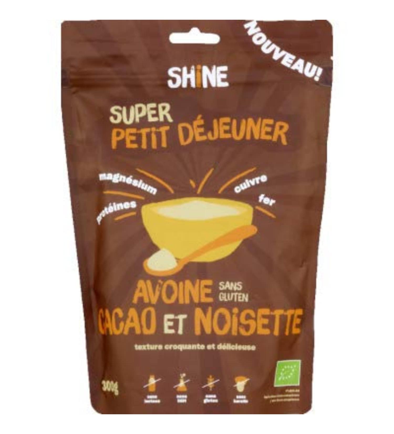 Shine Breakfast gluten-free oats, cocoa & hazelnut - 300g bag