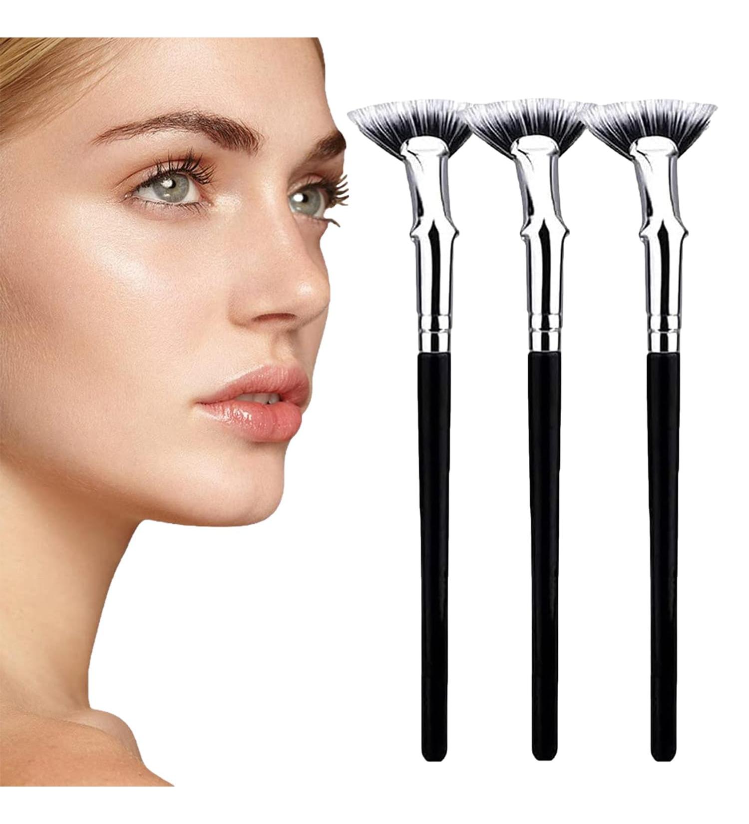 IFFANY 2024 New Folding Corner Fan Shape Mascara Brush Folding Corner Fan Shape Mascara Brush Suitable for upper and lower eyelashes 3 pieces - Buy Online on GoSupps.com