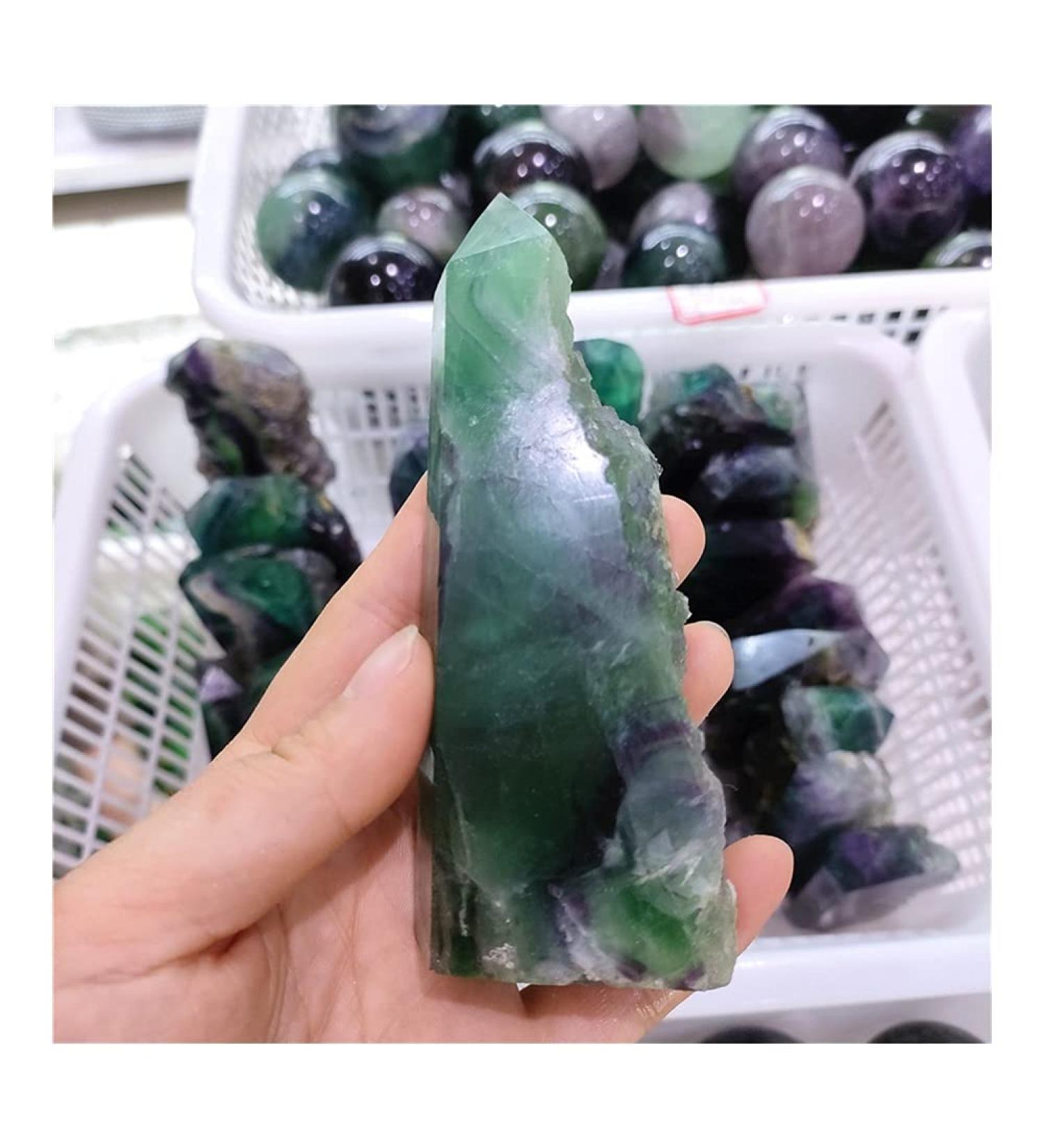 Stone Crafts Fluorite Gemstones Natural Stone Crystals Quartz Power Reiki Stones Stone Crystal Reiki - Buy Online on GoSupps.com