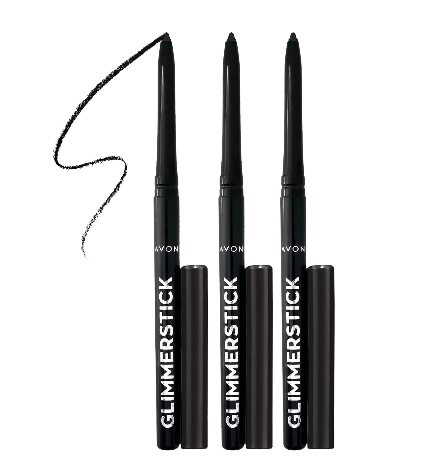 Lot of 3 Avon Glimmersticks Eye Liner Blackest Black - International Shipping Available - Buy Online on GoSupps.com