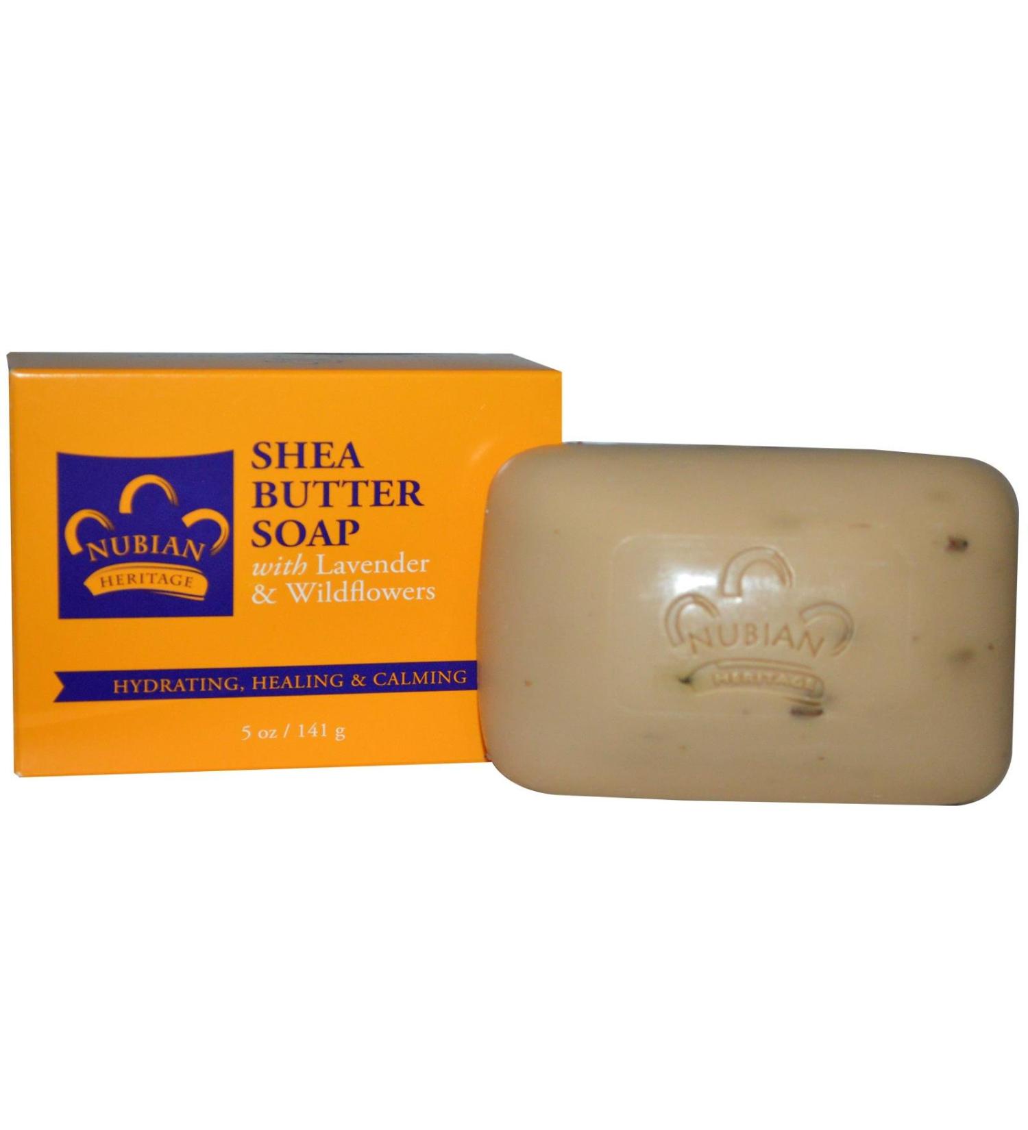 Nubian Heritage Soap Bar Lvndr Wldflwrs