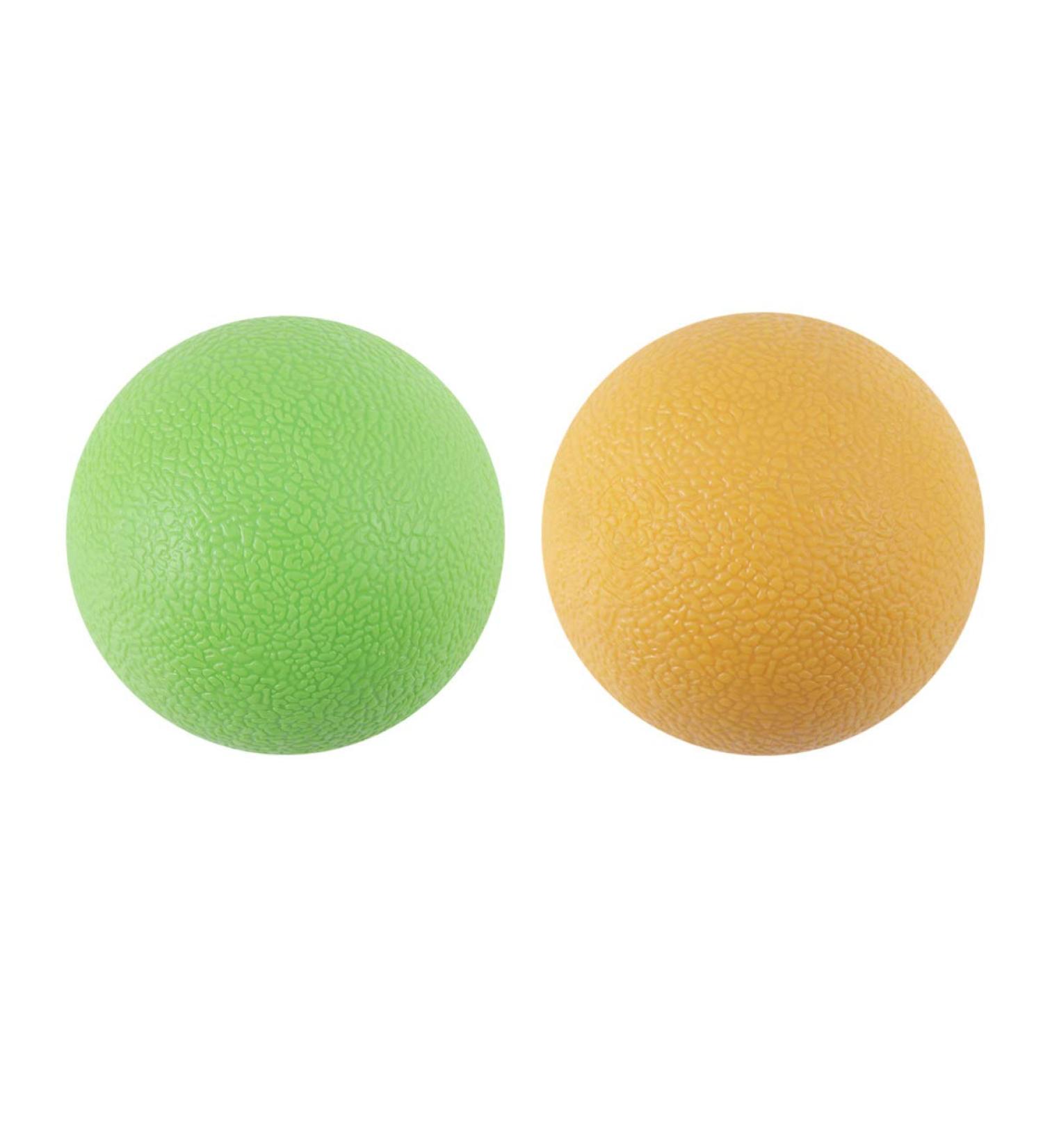 Magiclulu Yoga Accessories - 2st Yoga Ball Self-Massage Tool & Pilates Massage Balls for Feet Back & Muscle Roller - Fascia Balls in Medium Green - Buy Online on GoSupps.com