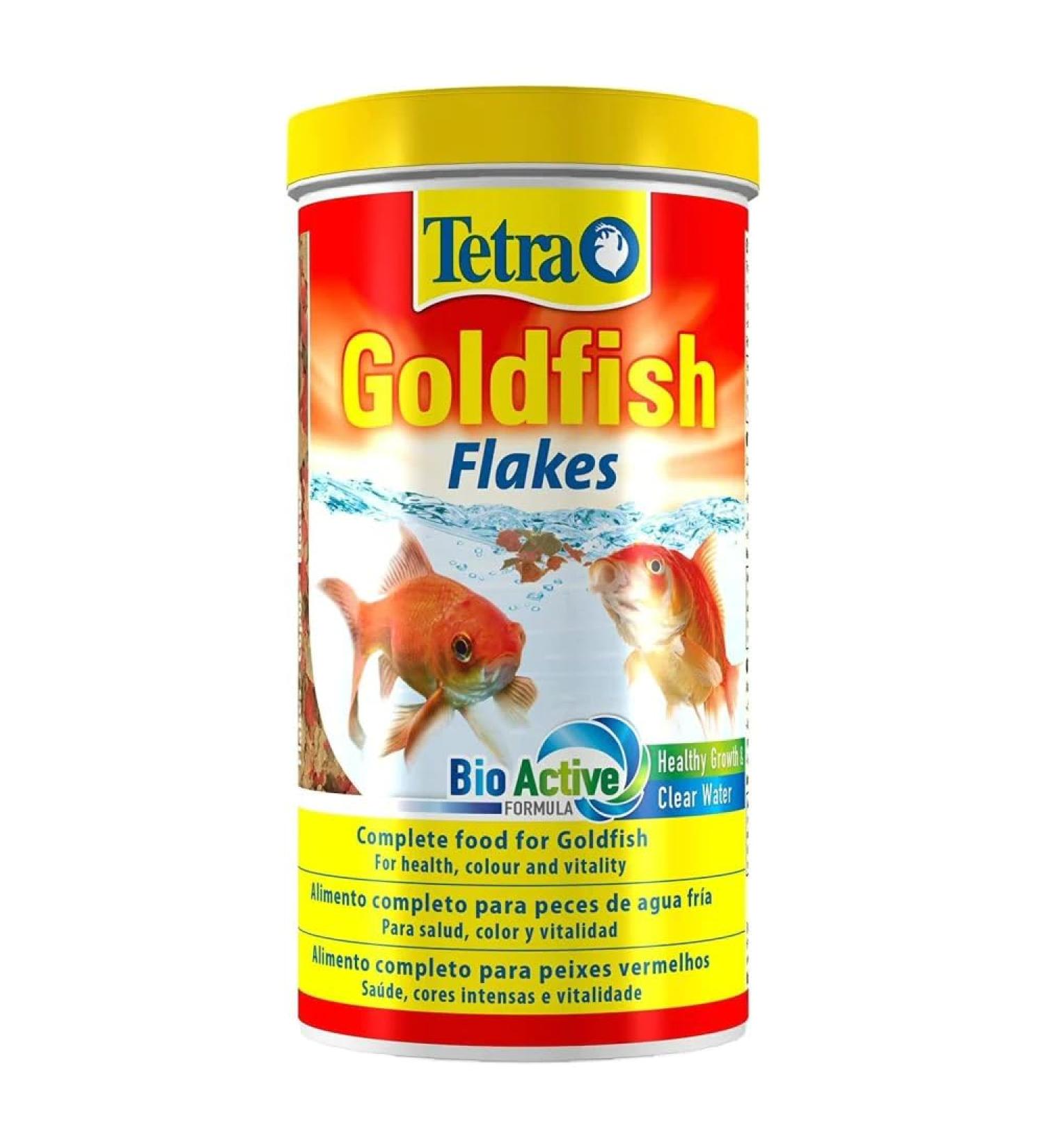 TetraFin Goldfish Flakes 200g - Buy Online on GoSupps.com
