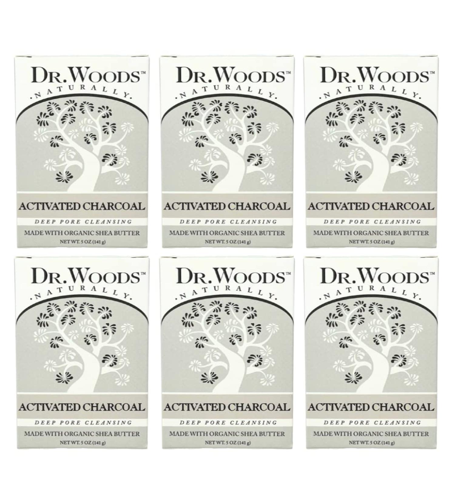 Dr. Woods Exfoliating Deep Pore Cleansing Bar Soap - Mild 6 Pack | Best International Shipping - Buy Online on GoSupps.com