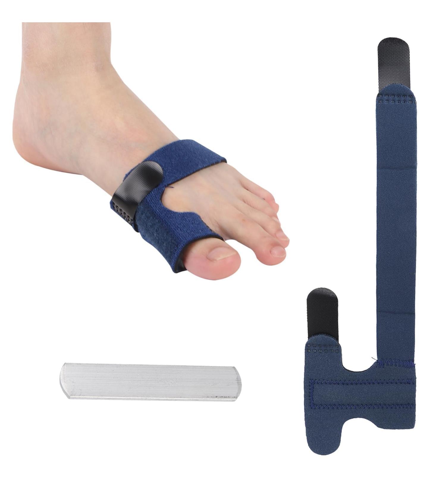 Agate Toe Clasp for Hallux Valgus - Toe Straightener & Injury Support - Blue Adhesive Fracture Mixer for Men & Women - Buy Online on GoSupps.com
