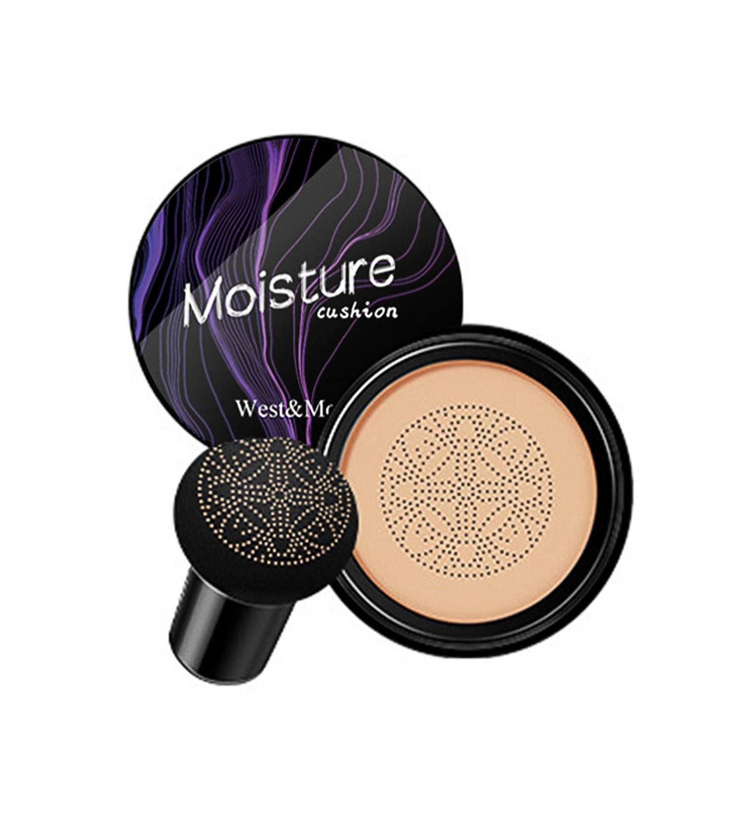  Stronrive CC Air Cushion Cream - Mushroom Air Cushion CC Cream - Long-Lasting Natural Moisturizing Concealer Waterproof Full Coverage BB Cream Controls Oil - Buy Online on GoSupps.com