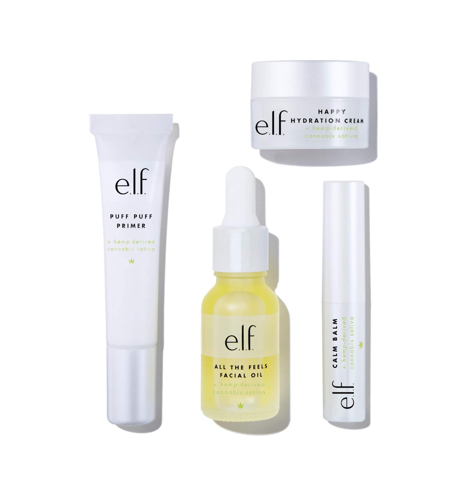 e.l.f. Skin Hit Kit: Hemp Seed Oil Infused 4-Piece Skincare Set - Buy Online on GoSupps.com
