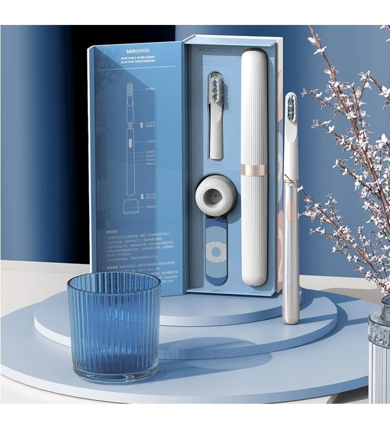 Luxury by Levani Ultrasonic Electric Toothbrush - Smart Sonic Whitening, Rechargeable, IPX7 Waterproof - Silver - Buy Online on GoSupps.com