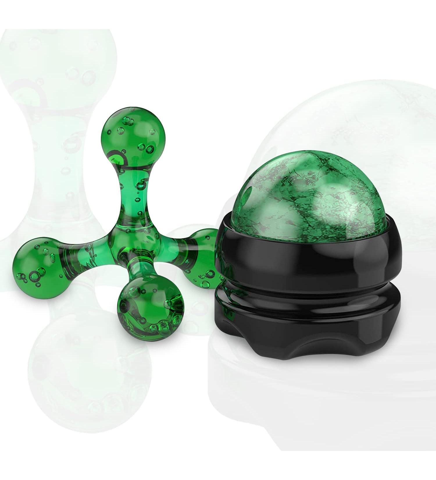 Massage Ball & Fascia Ball - Self-Massage & Trigger Point Therapy for Back & Neck Pain Relief | Acupressure Massager - Buy Online on GoSupps.com