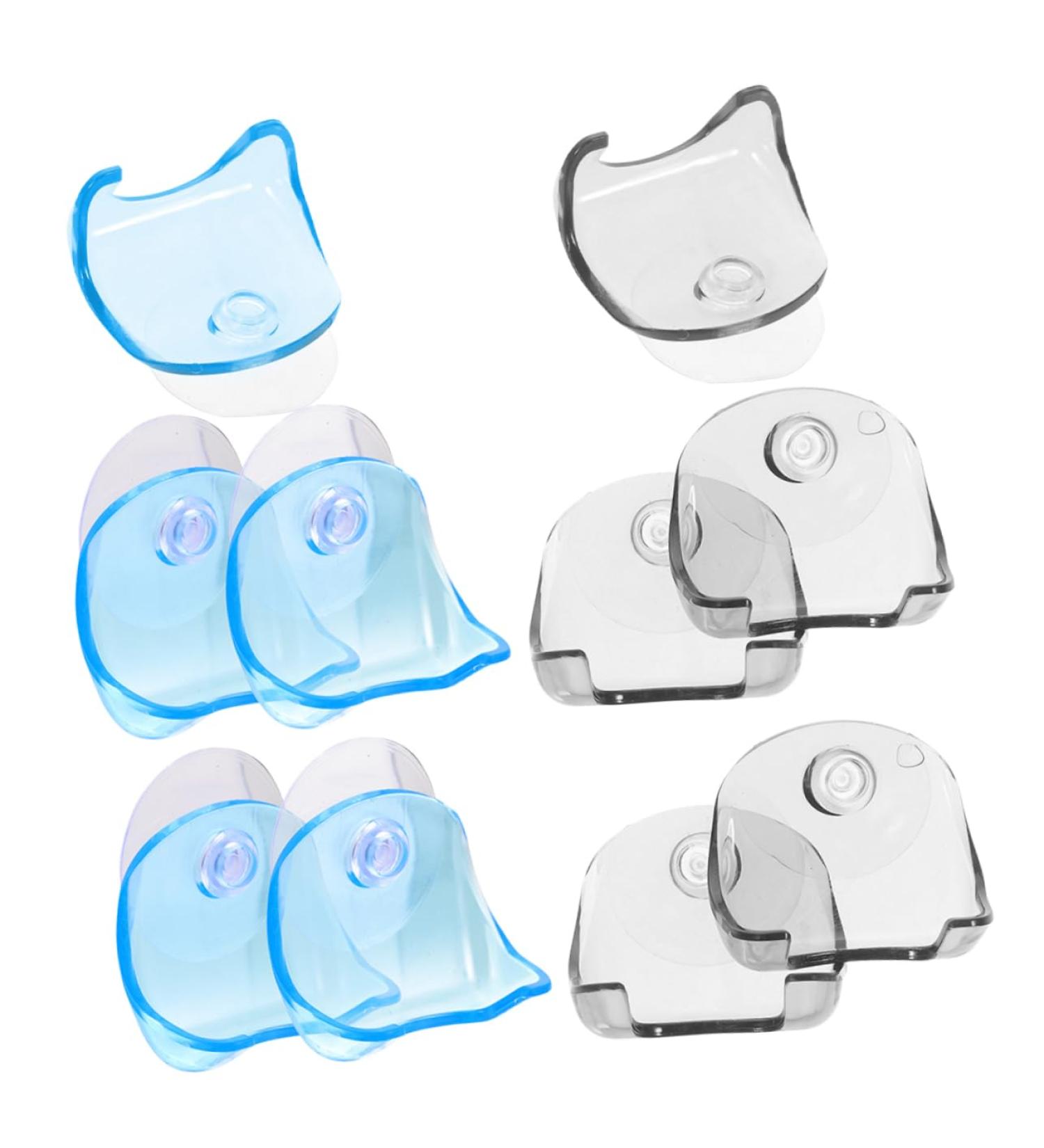 Frcolor 10 Pack Razor Hooks with Suction Cup - Wall Holder for Bathroom Shower | Men s Shaver & Brush Storage Solution - Buy Online on GoSupps.com