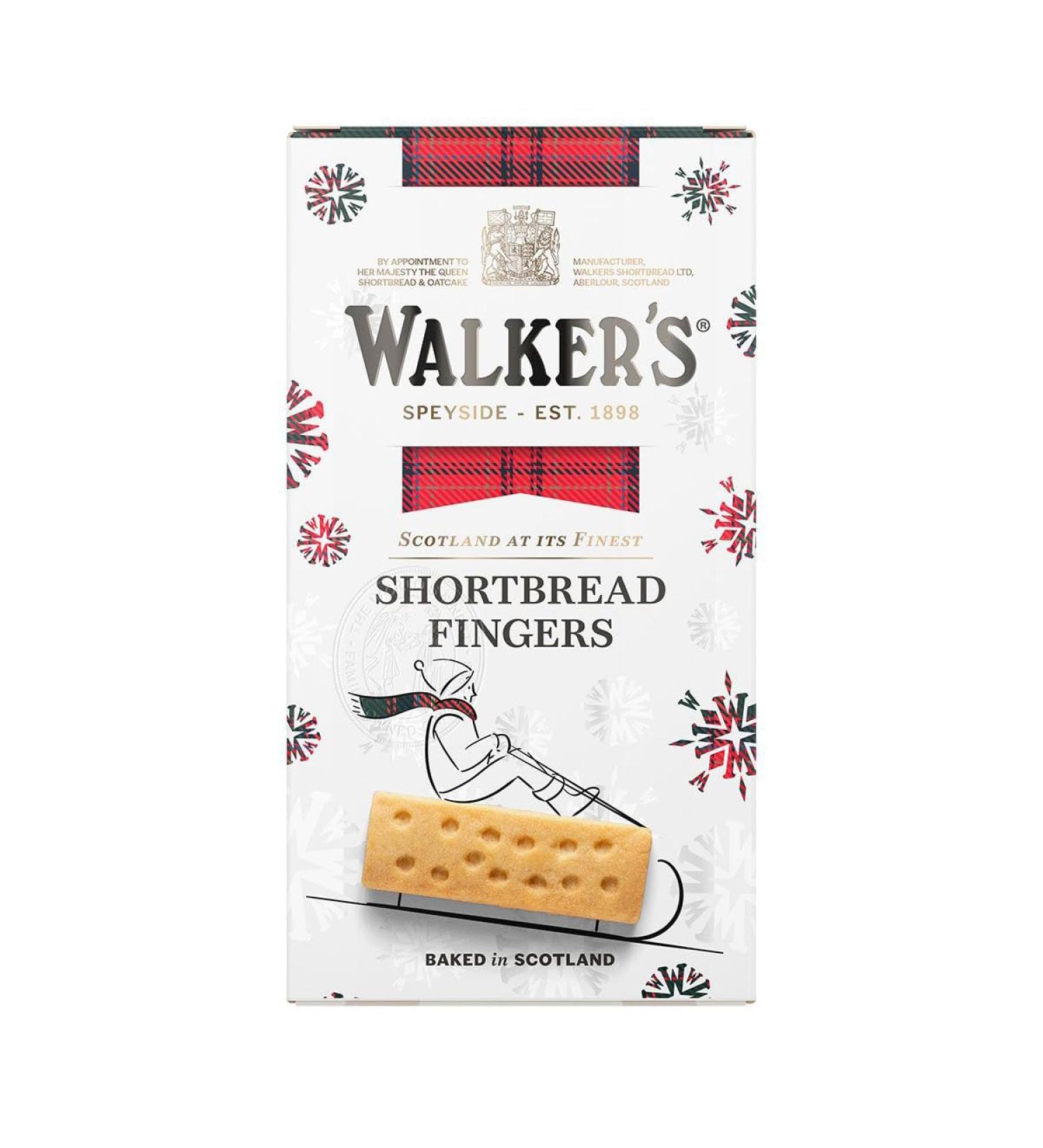Walkers Shortbread Festive Shortbread Fingers 160g