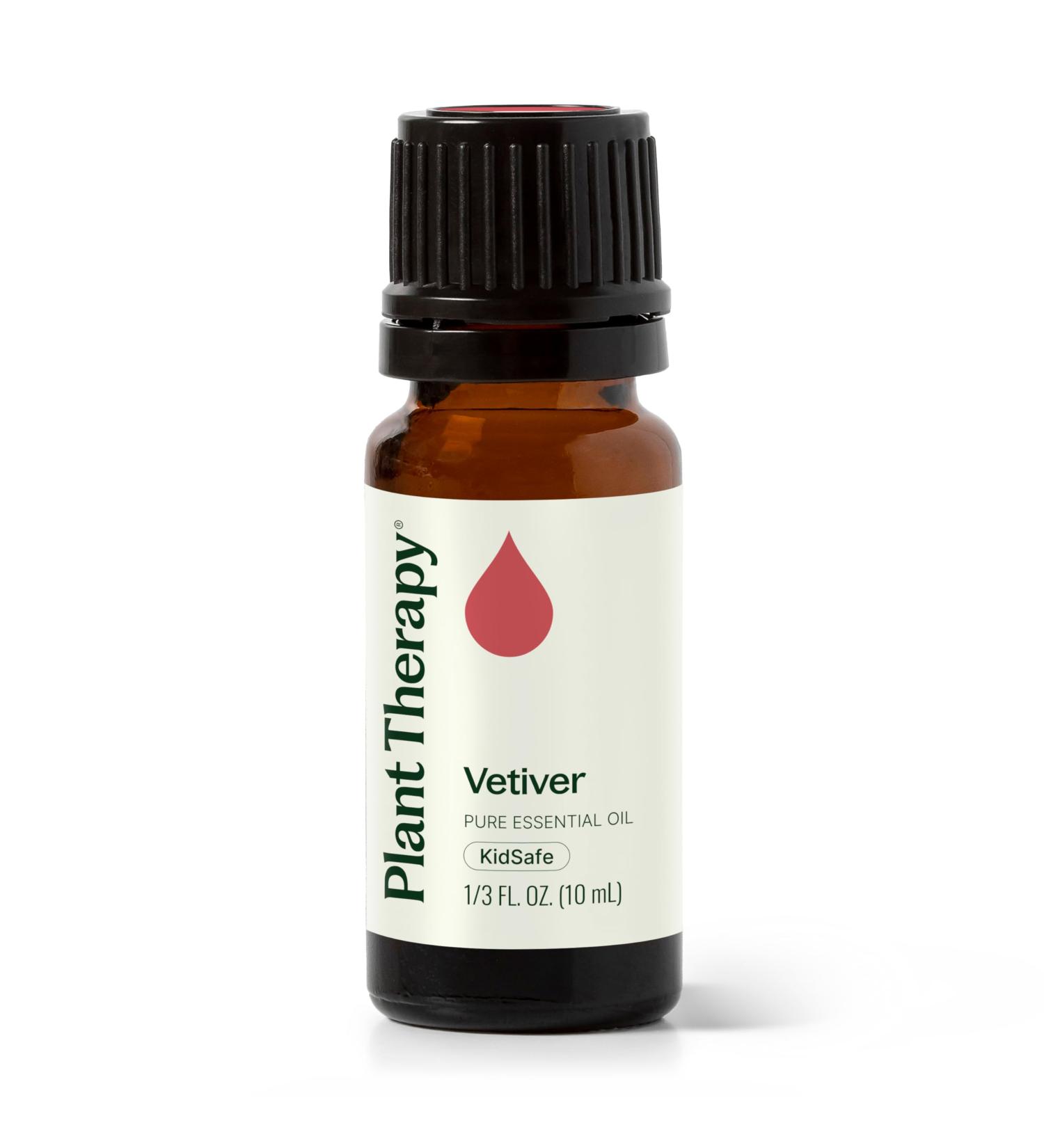 Plant Therapy Vetiver Essential Oil 100% Pure Undiluted Natural Aromatherapy Therapeutic Grade 10 mL (1/3 oz) Vetiver 0.33 Fl Oz (Pack of 1) - Buy Online on GoSupps.com