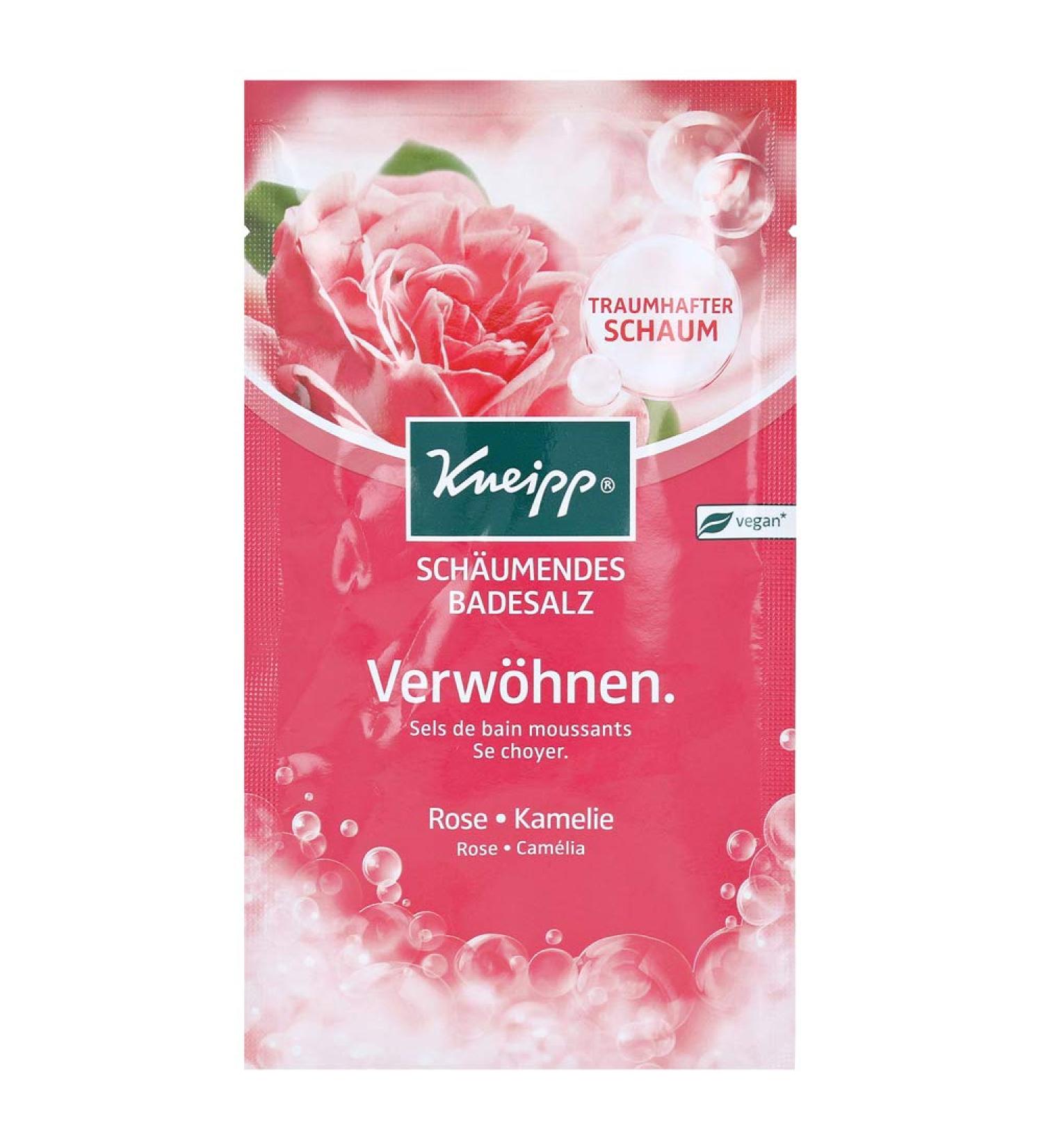 Pamper the Kneipp foaming salt