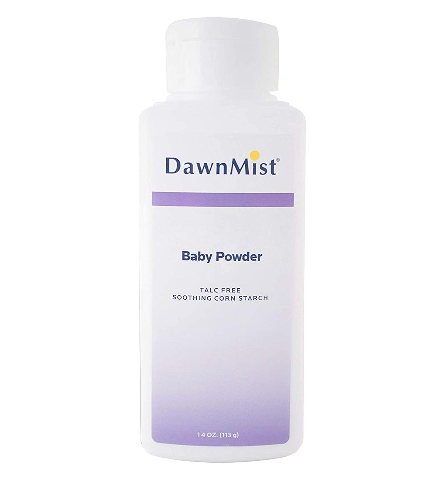 Dukal Organic Corn Starch Baby Powder 14 oz - Talcum Free, Hypoallergenic, Prevents Diaper Rash, with Aloe and Vitamin E - Absorbs Moisture, Delicate Scent - 1 Pack - Buy Online on GoSupps.com