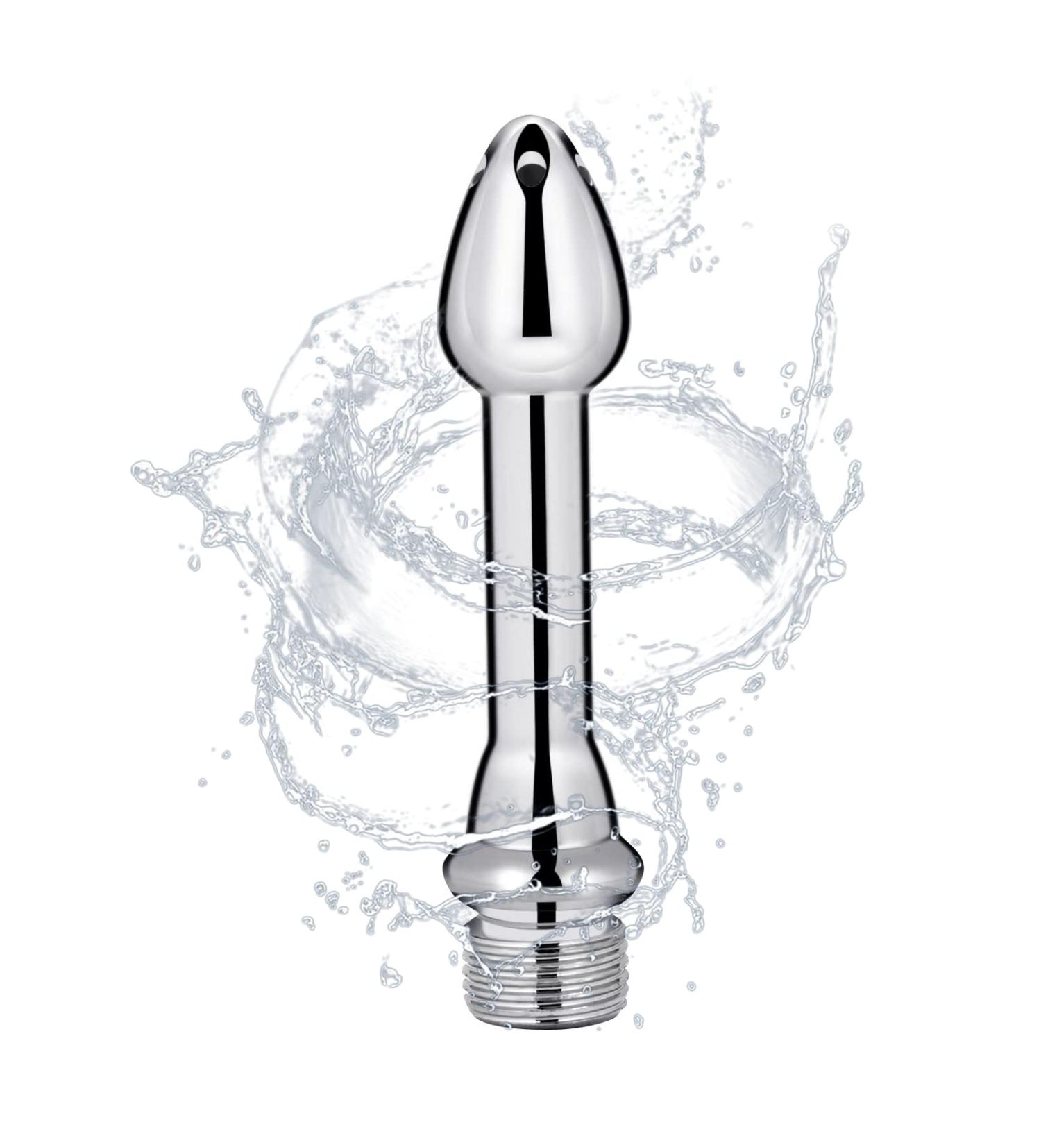 Buy 5 Holes Aluminum Shower Head Nozzle Clean Rinse System (Silver) | International Shipping Available - Buy Online on GoSupps.com