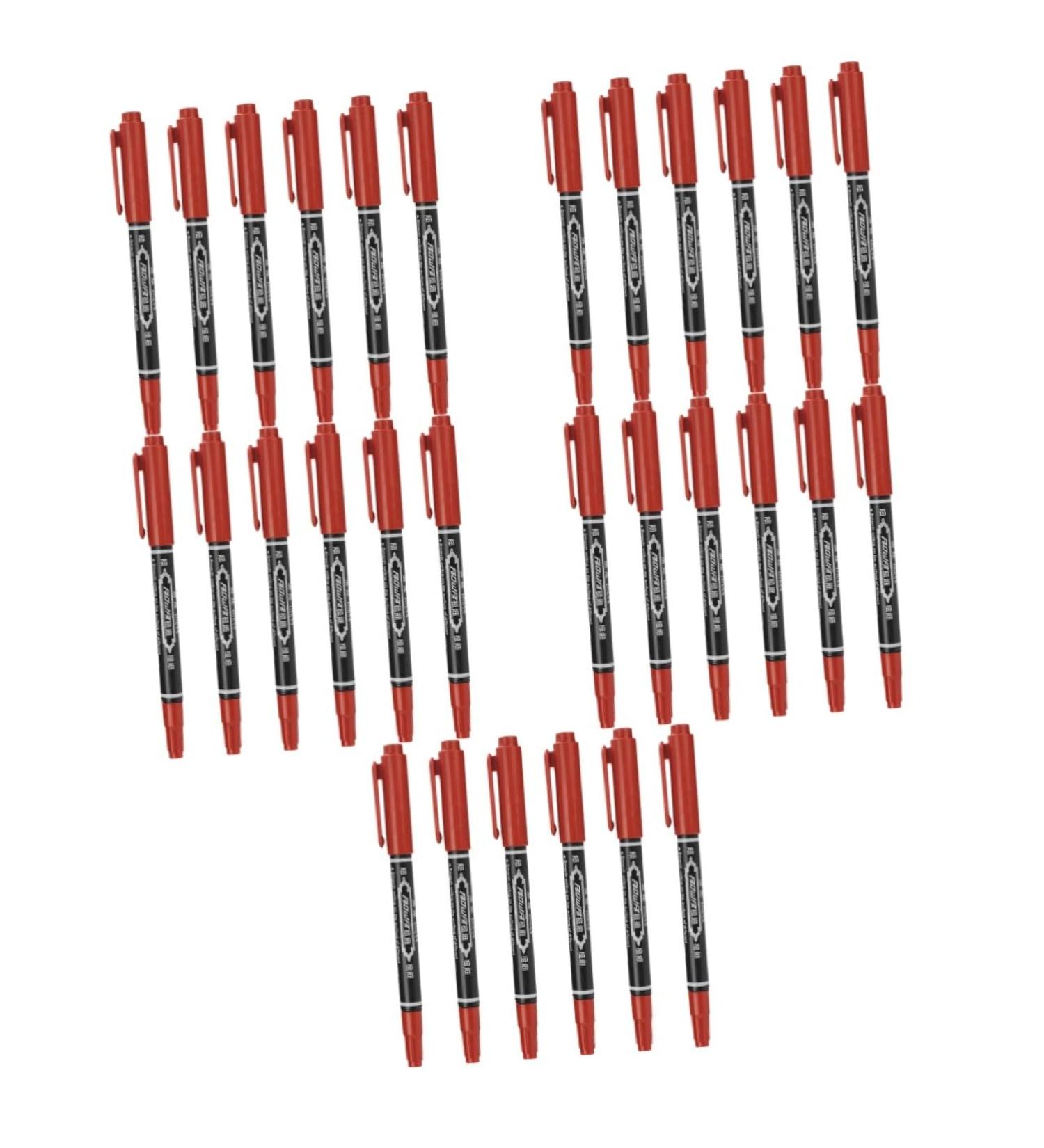 NOLITOY 30 Pcs Lip Mapping Pen Tattoos Using Pen Tattoos Position Marker Plastic Red Make up Drawing Tool - Buy Online on GoSupps.com