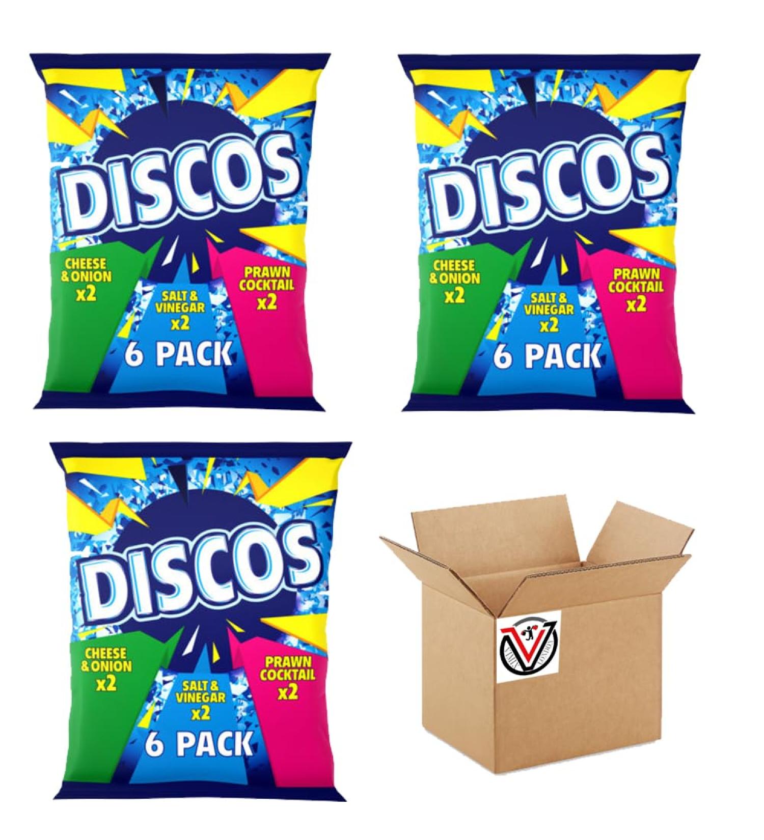 03 x Discos Variety Multipack Crisps (6 x 25.5g) - Buy Online on GoSupps.com