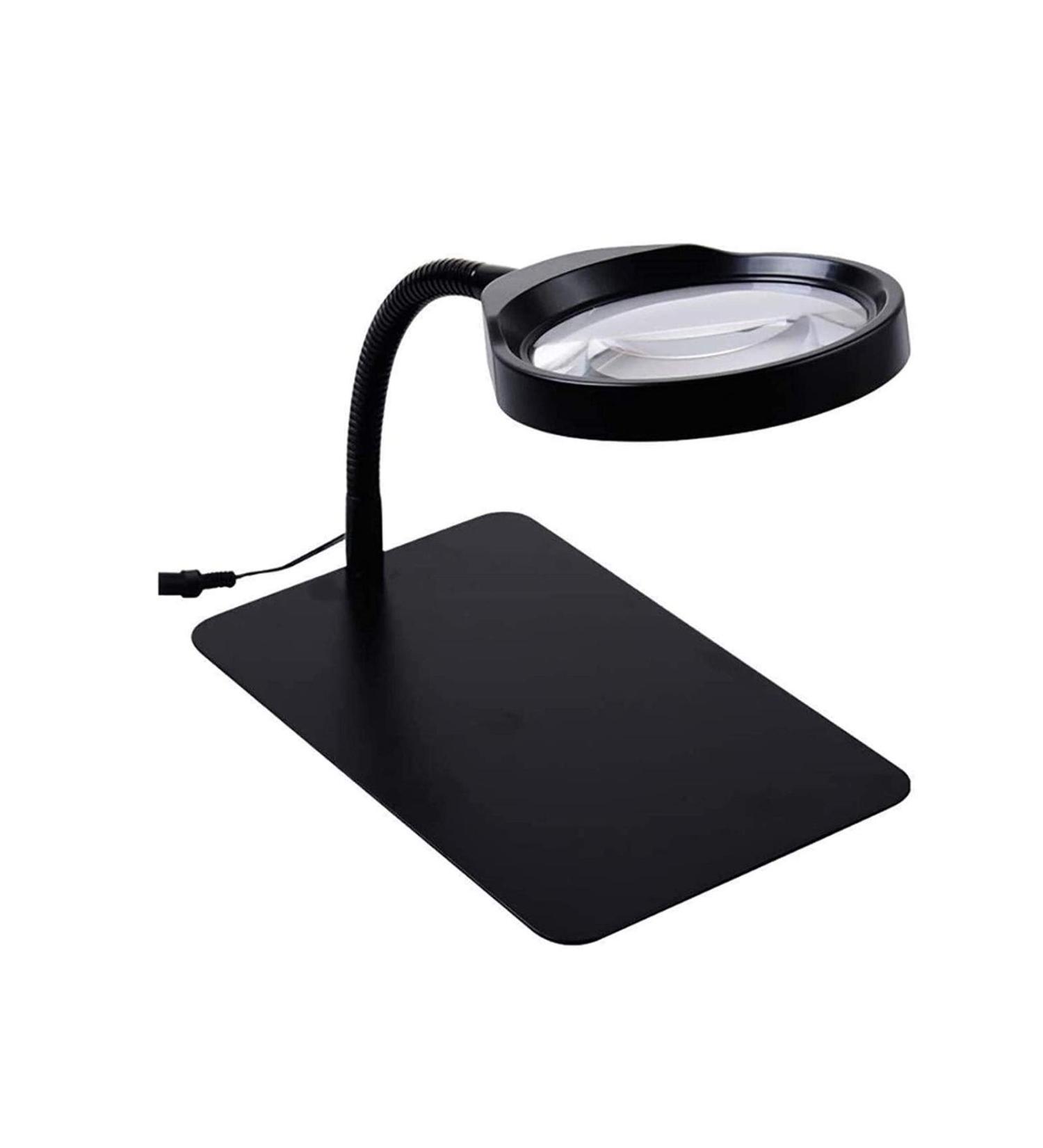 Lightweight Magnifying Glass High Magnification High Definition Desktop 10 Times Magnifying Glass with Led Light for The Elderly to Read Watch Repair Tools Lofty Ambition - Buy Online on GoSupps.com