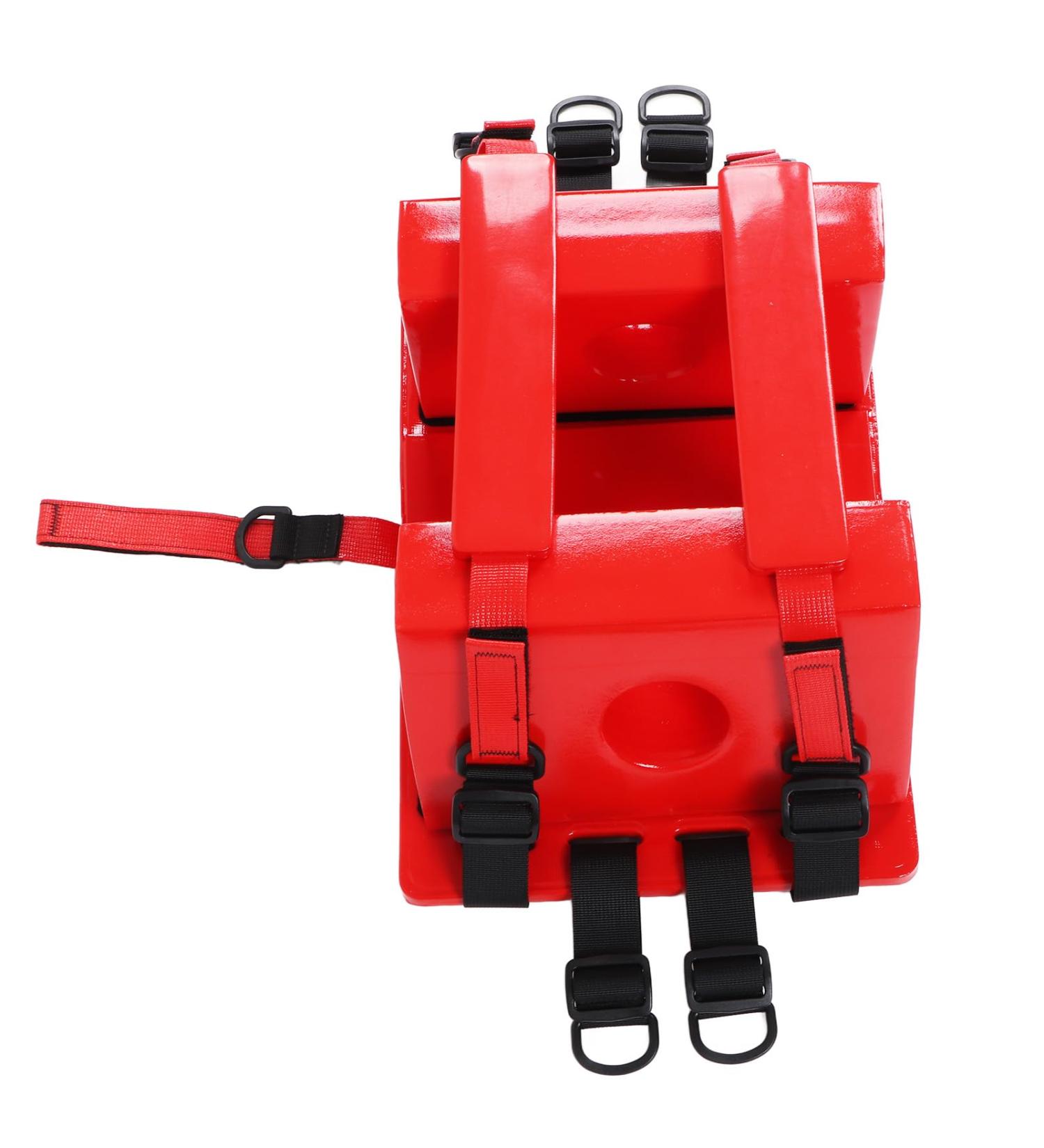 Waterproof Head Immobilizer for Rescue - Spine Board with 4 Straps | International Shipping Available - Buy Online on GoSupps.com