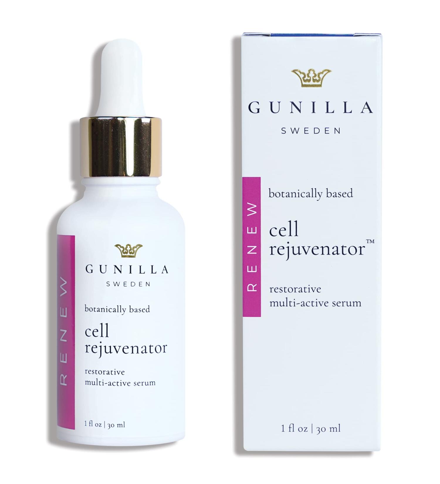 Cell Rejuvenator Serum | Anti-Aging Hydrating Facial Serum with Organic Aloe Vera, Collagen & Vitamin C - 1 oz - Buy Online on GoSupps.com