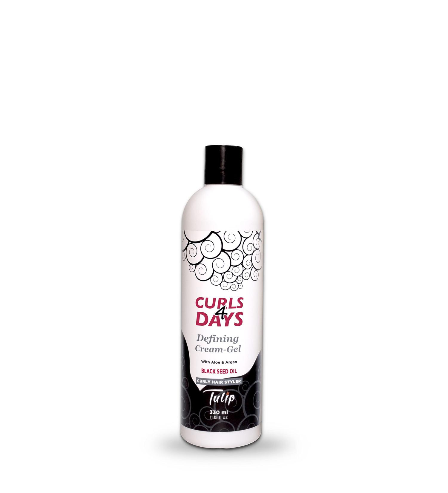 TUL P CURLS 4 Days Defining Medium Hold Cream-Gel 330 ML | Best International Shipping on Hair Care Products - Buy Online on GoSupps.com