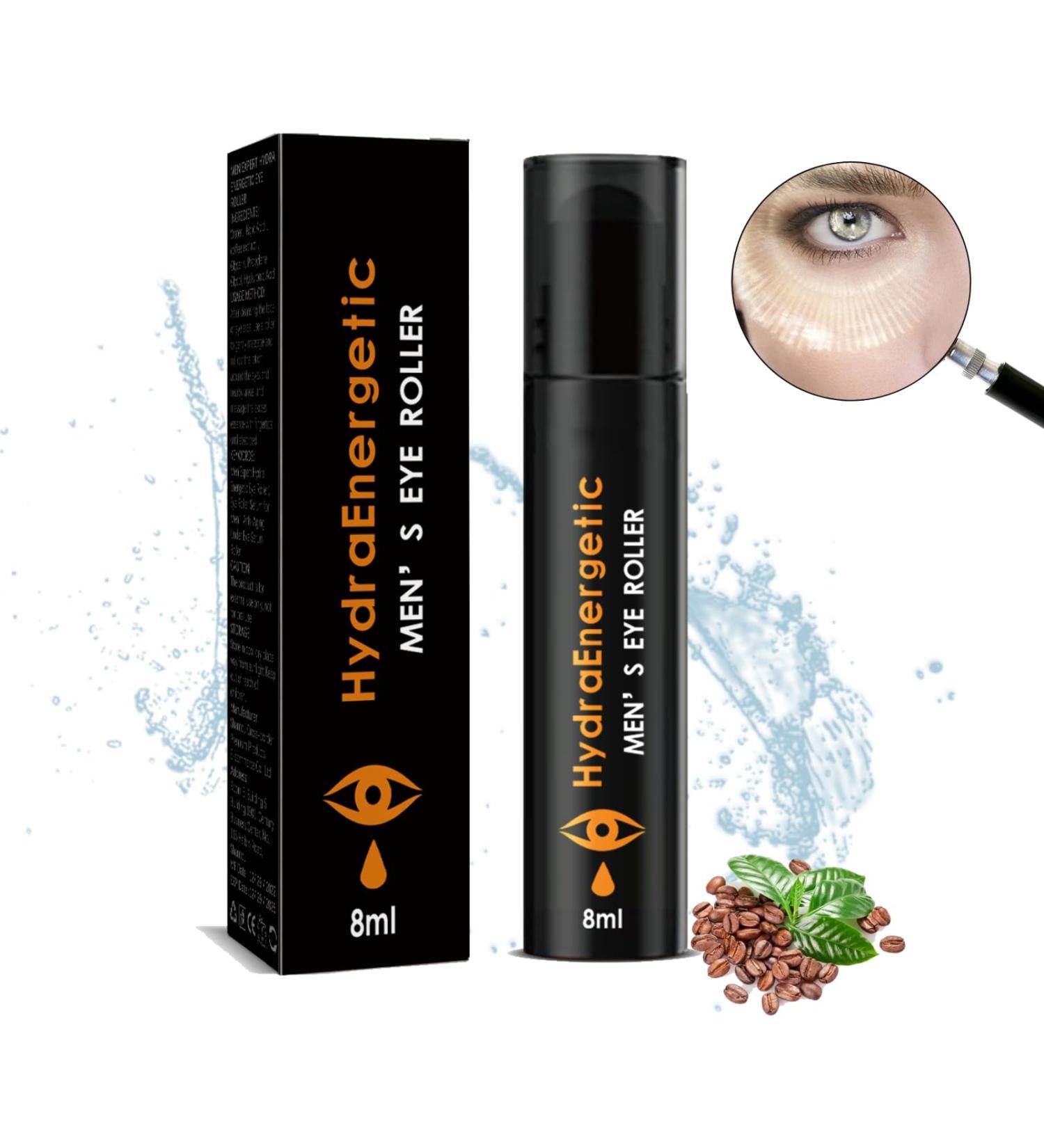 Tongyend Hydra energetic Men Eye Cream Roller caffeine eye cream Under Eye Roller for Dark Circles Lines&Puffiness Eye Bags Remover Anti Age - instant eye tightener - Hydrating Relax Eyes Fatigue - Buy Online on GoSupps.com
