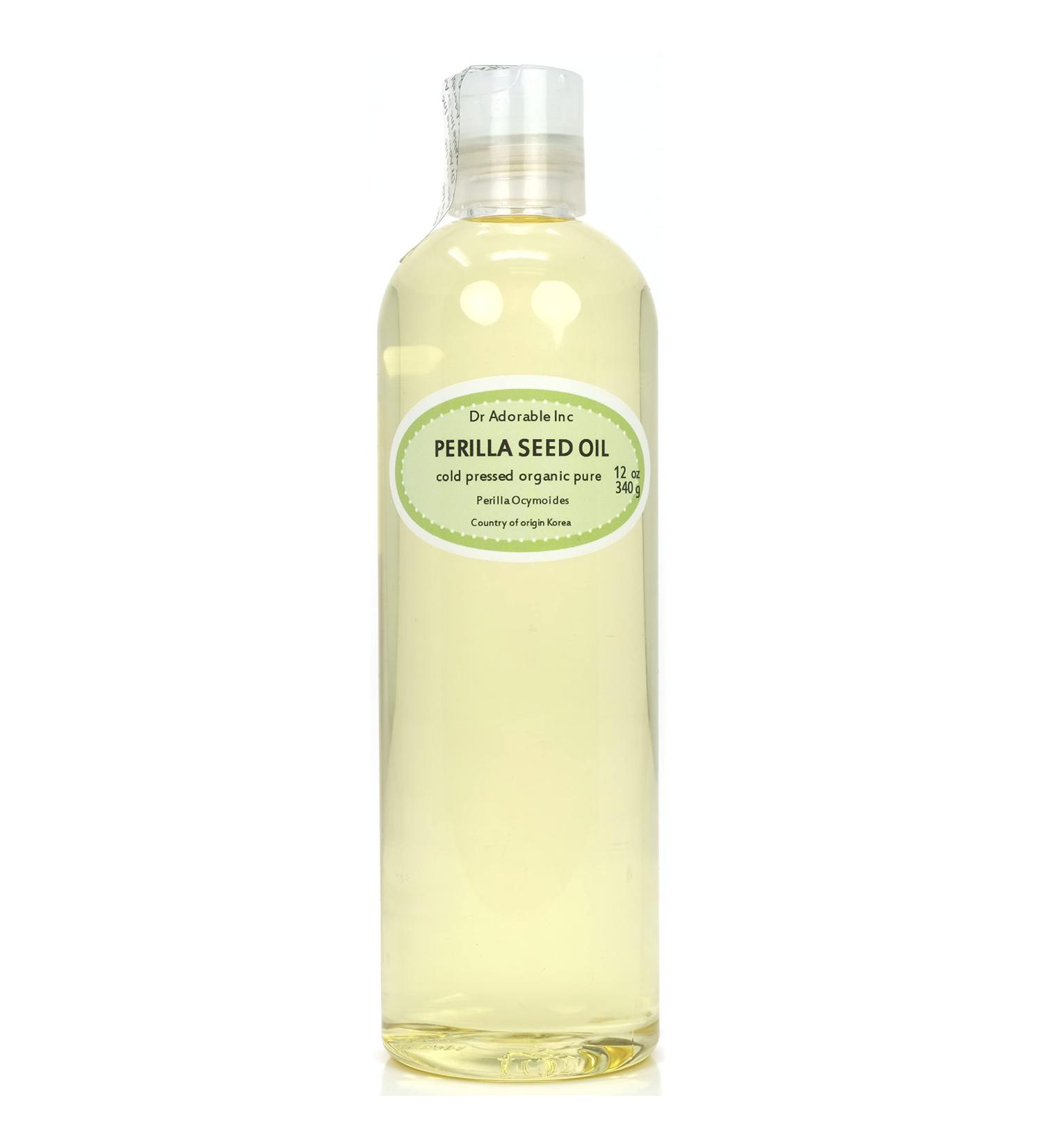Dr Adorable Perilla Seed Oil 12 oz - Pure Cold Pressed Organic Oil - Buy Online on GoSupps.com