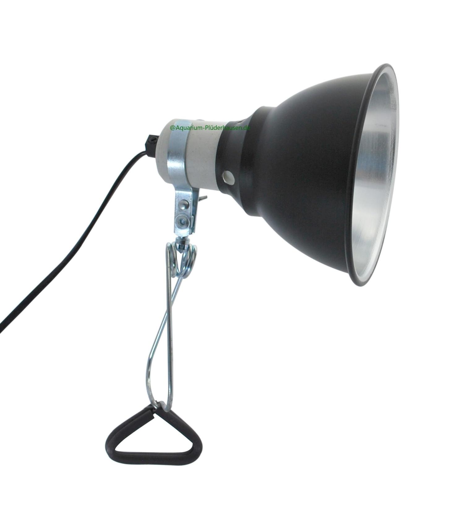 AQUARIUM PL DERHAUSEN Terrarium Reflector Clamp Lamp - E27 Ceramic Base 100W Max 150mm Holder | Ideal for Reptiles & Plants - Buy Online on GoSupps.com