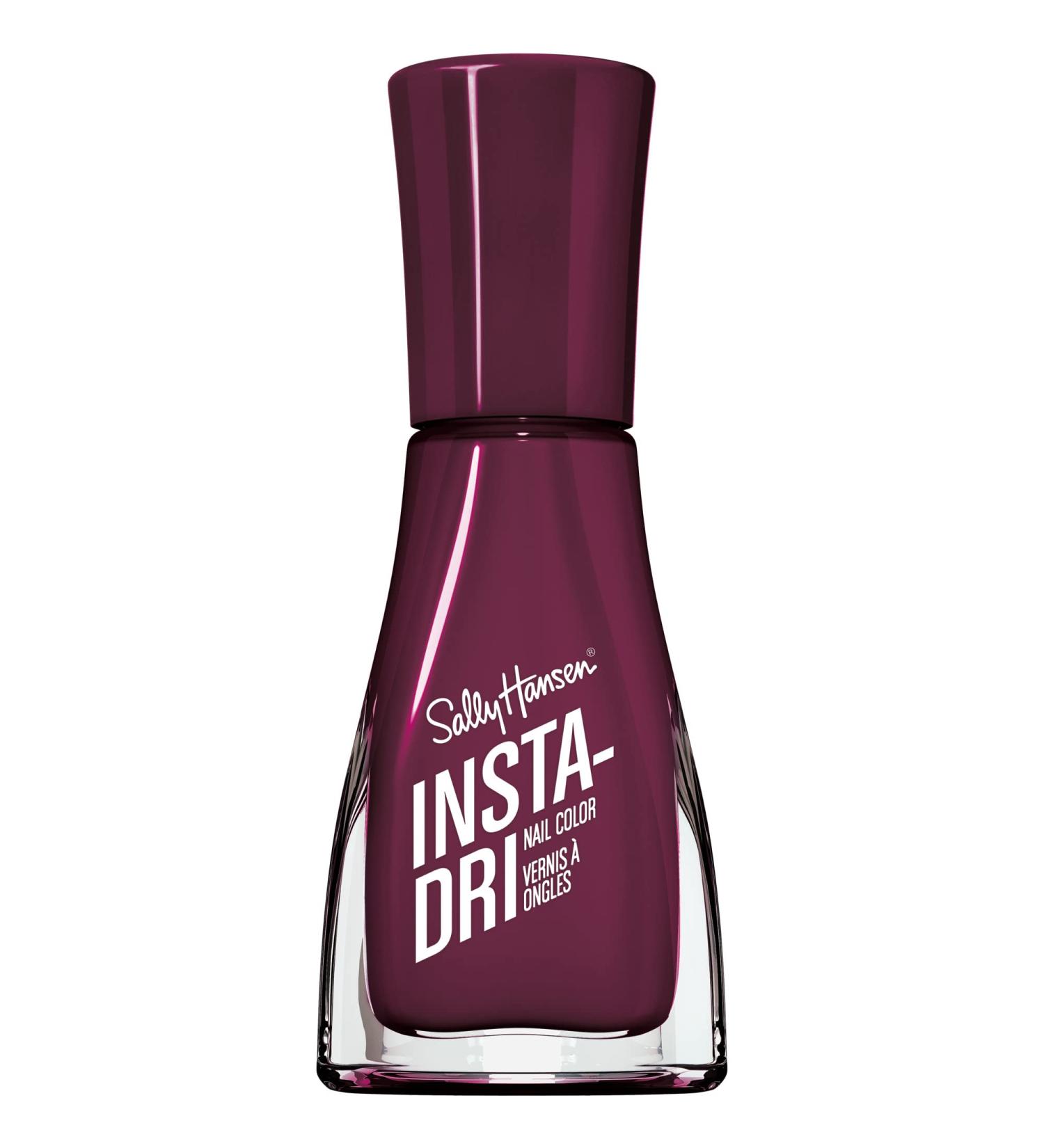 Sally Hansen Insta Dri Zip Wine Nail Polish 0.31 oz - Fast Drying Formula (1 Pack) - Buy Online on GoSupps.com