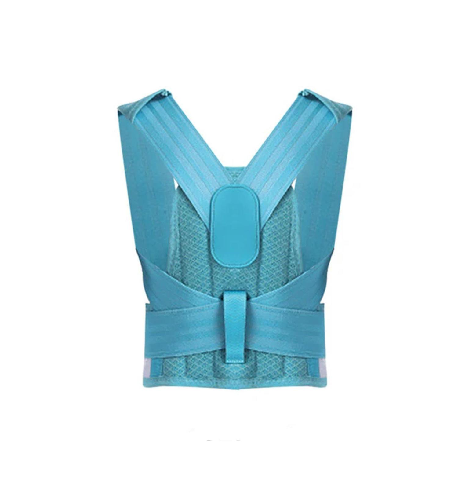 Back Posture Corrector Brace Back Shoulder Support Belt Posture Correction Belt for Belt Health Care Type A Blue XL - Buy Online on GoSupps.com