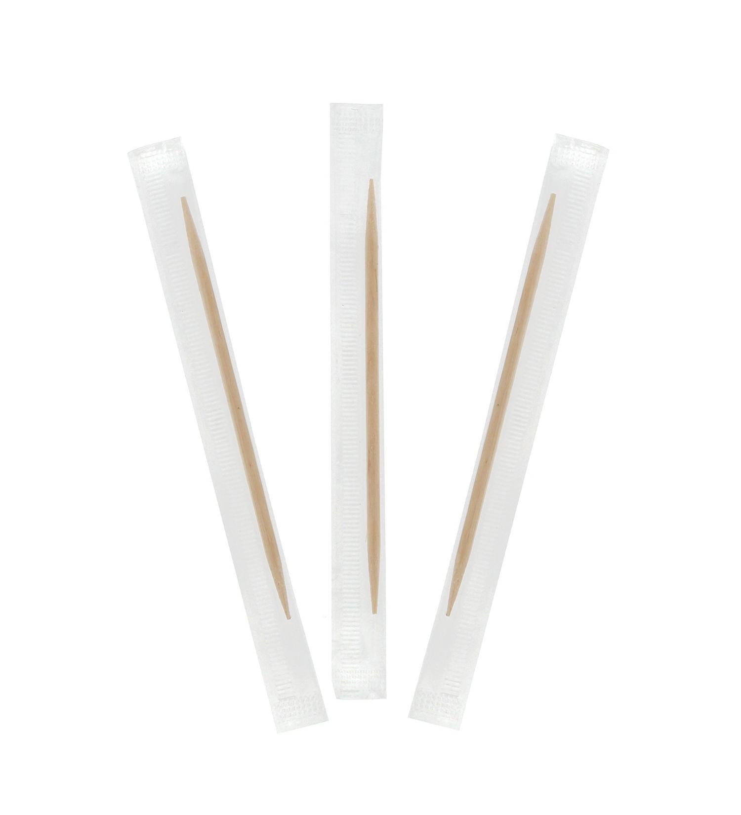 Royal Plain Individual Cello Wrapped Toothpicks - Pack of 1000 - 2.5 - Buy Online on GoSupps.com